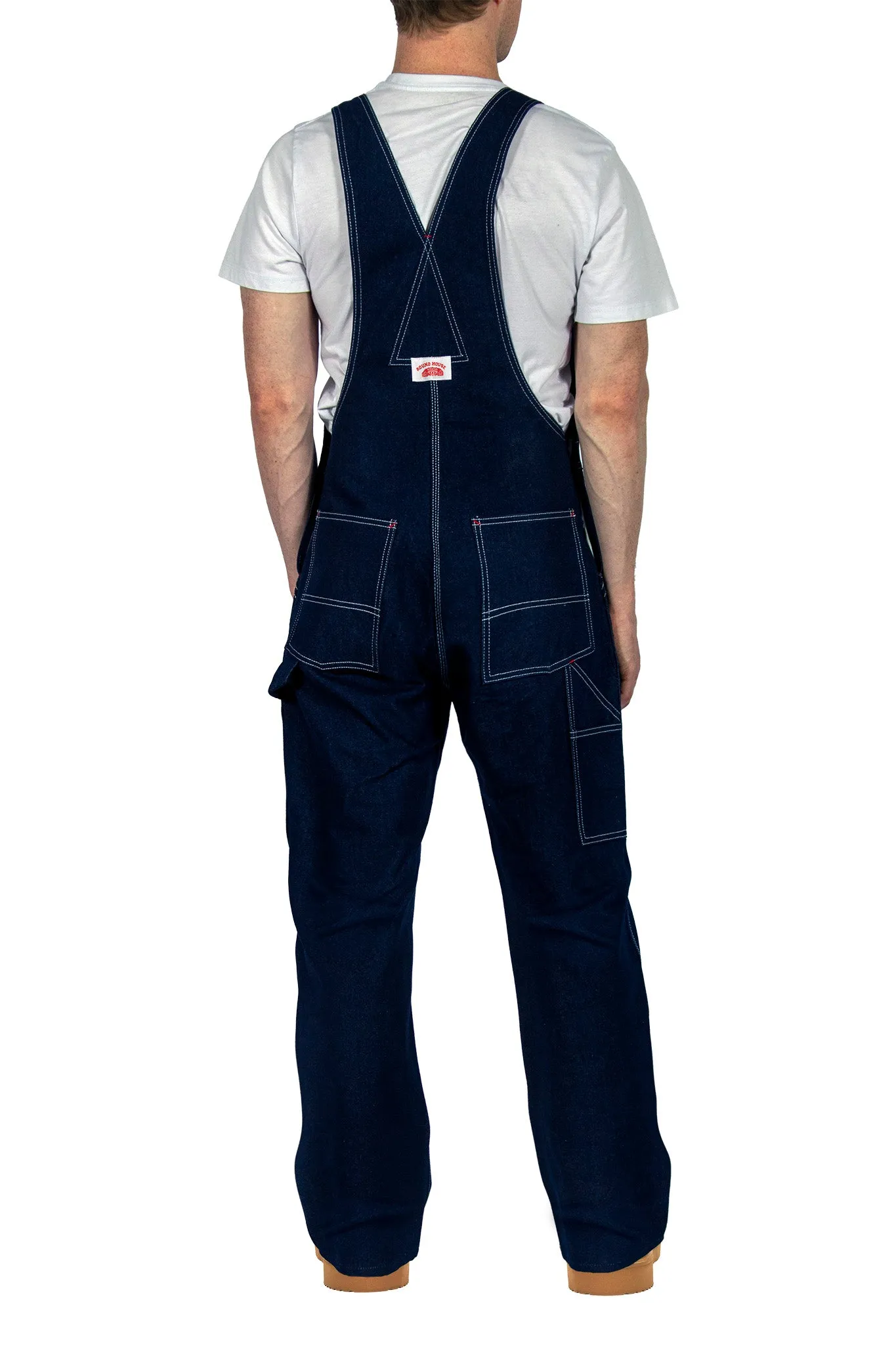 #966/#980 Classic Blue Denim Bib Overalls (28"-60" Waist)