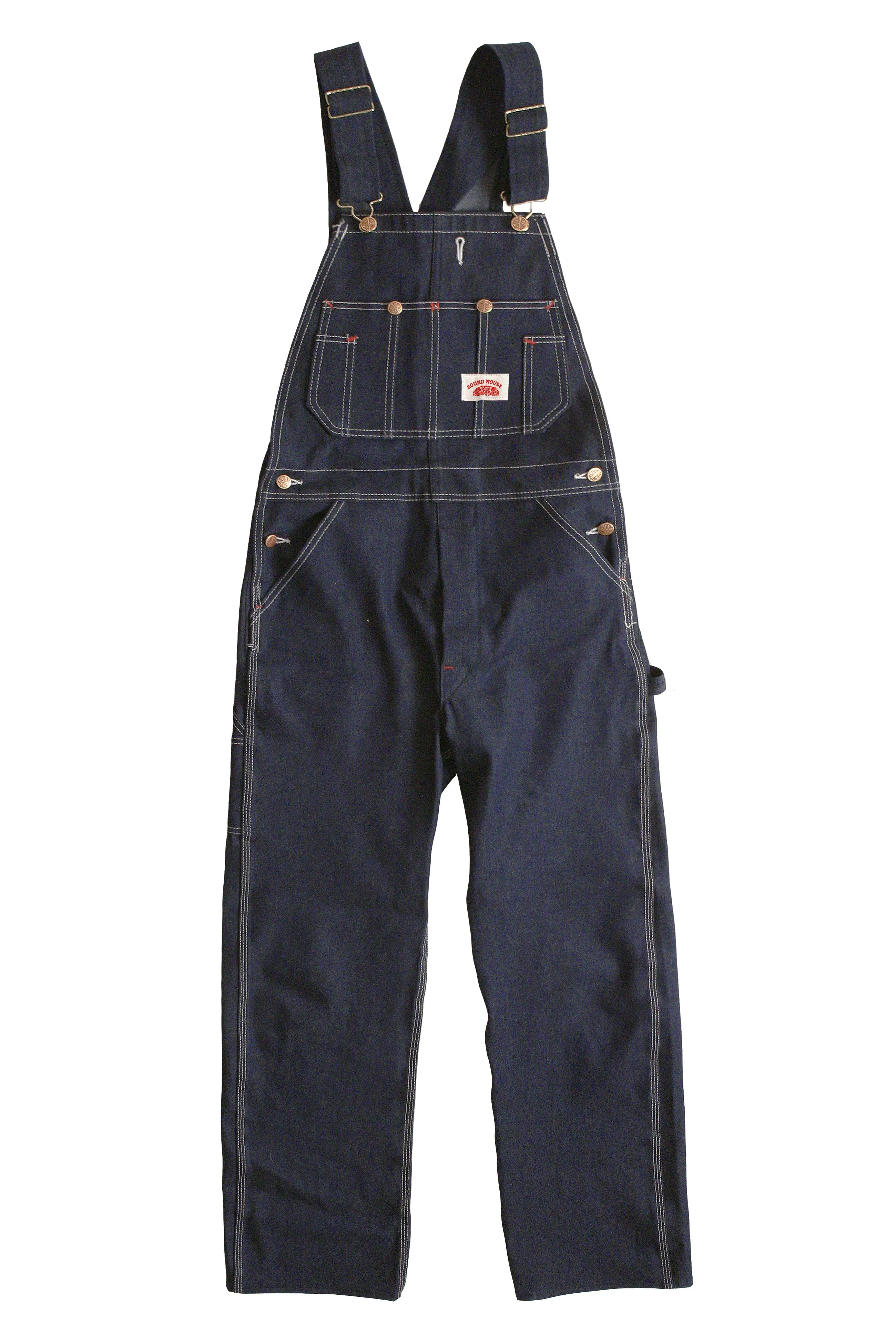 #966/#980 Classic Blue Denim Bib Overalls (28"-60" Waist)