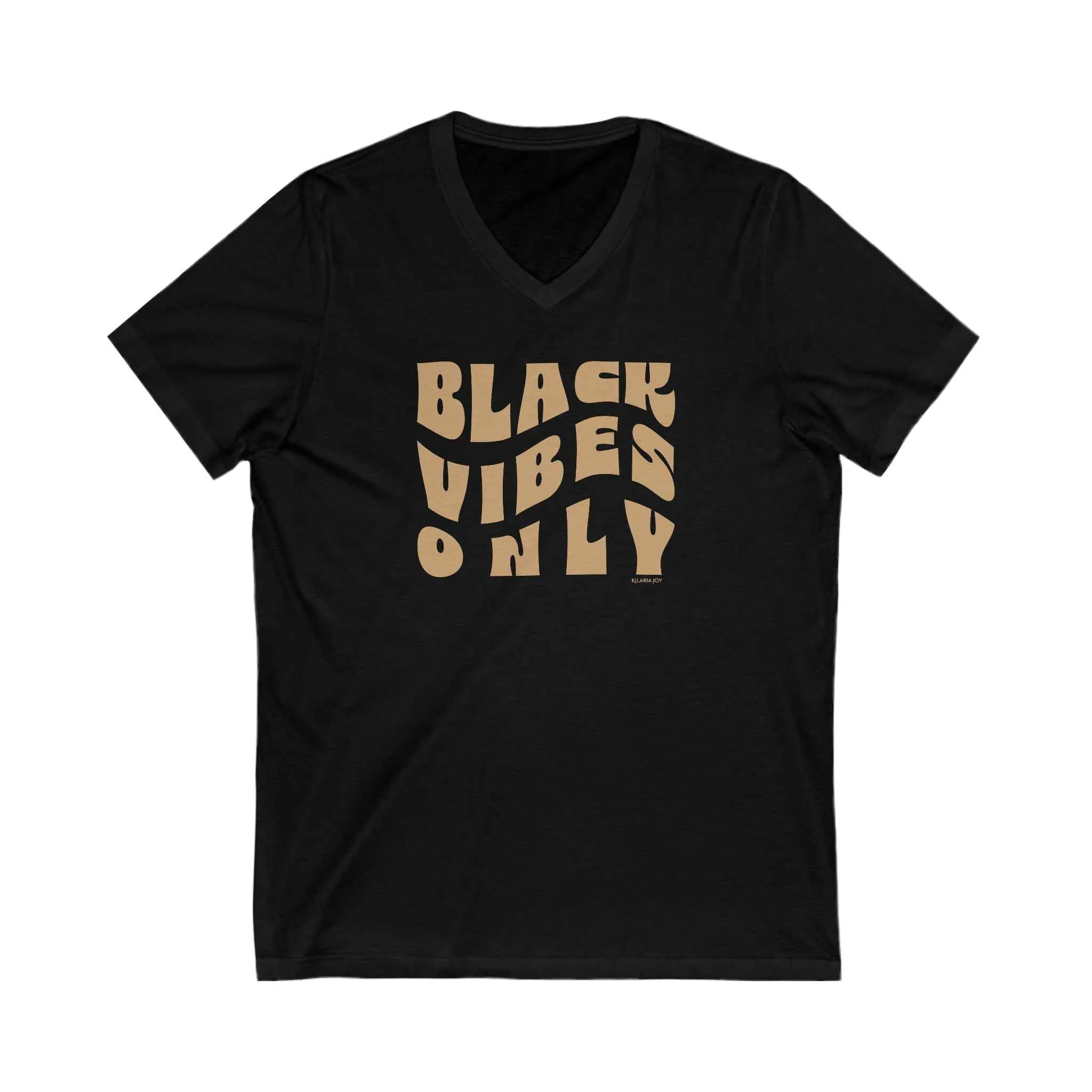 Black Vibes Only Women's Premium V-neck T-shirt