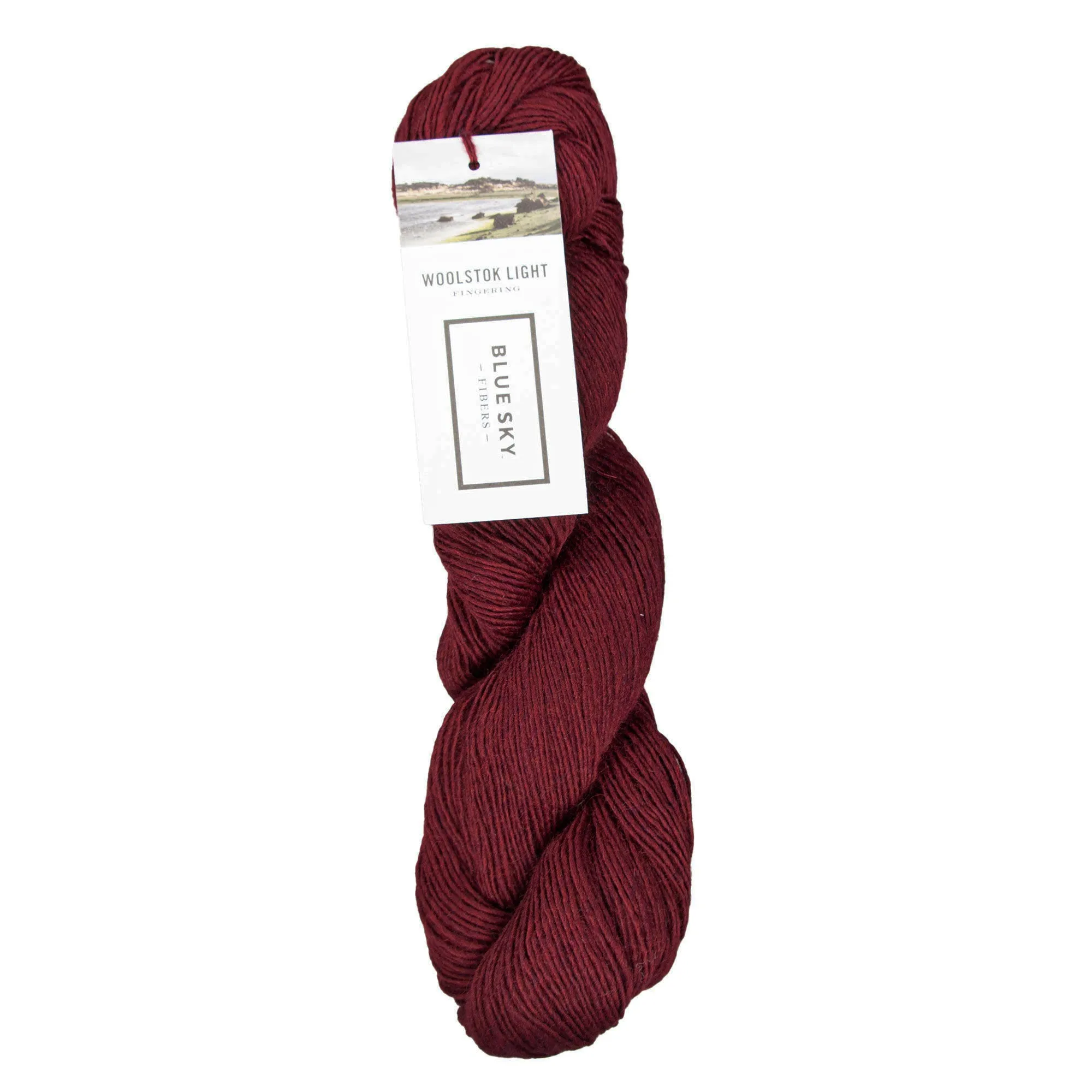 Blue Sky Fibers Woolstok Light Yarn - 2310 Cranberry Compote