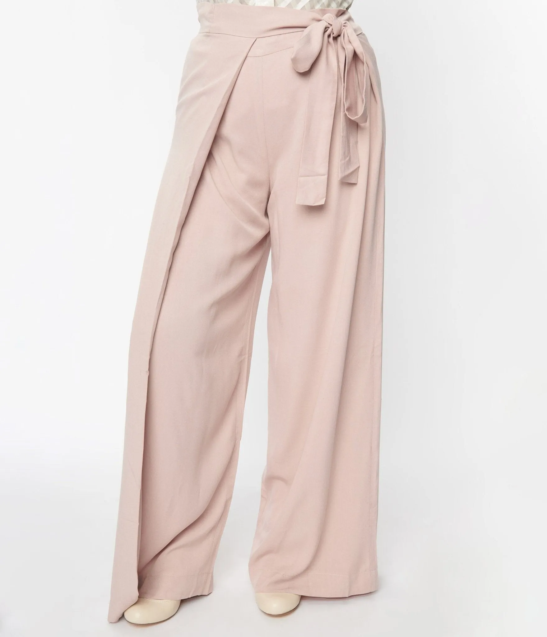 Blush Pink Harem Palazzo Pants