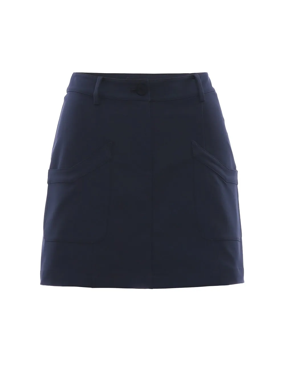 BORA AKSU Classic Slim Fit A-Line Mini Skirt