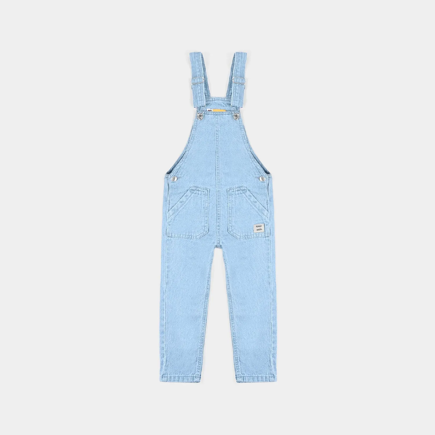 Boys Denim rigid Dangri Really Happy-LIGHT BLUE