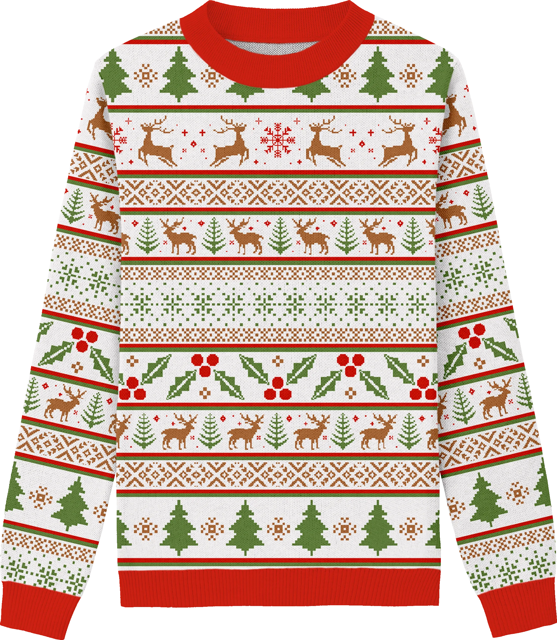 Christmas Classic Fit Knit Crewneck