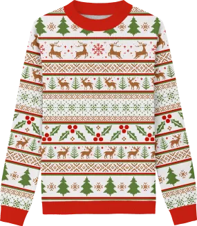 Christmas Classic Fit Knit Crewneck