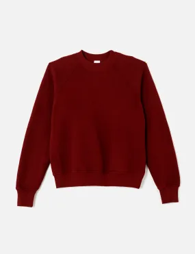 Classic Crewneck Sweater, Currant