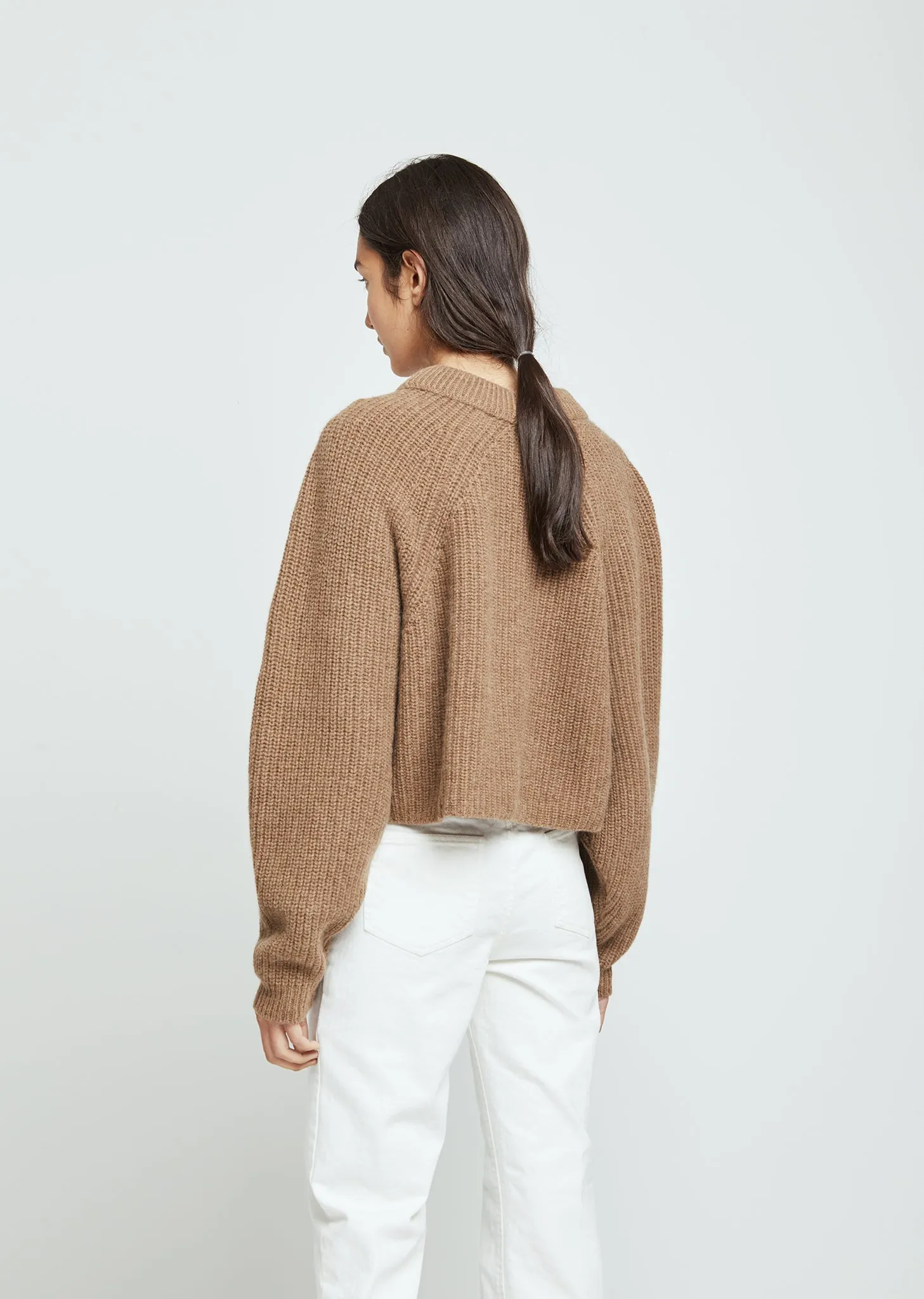 Crew Neck Wool Sweater