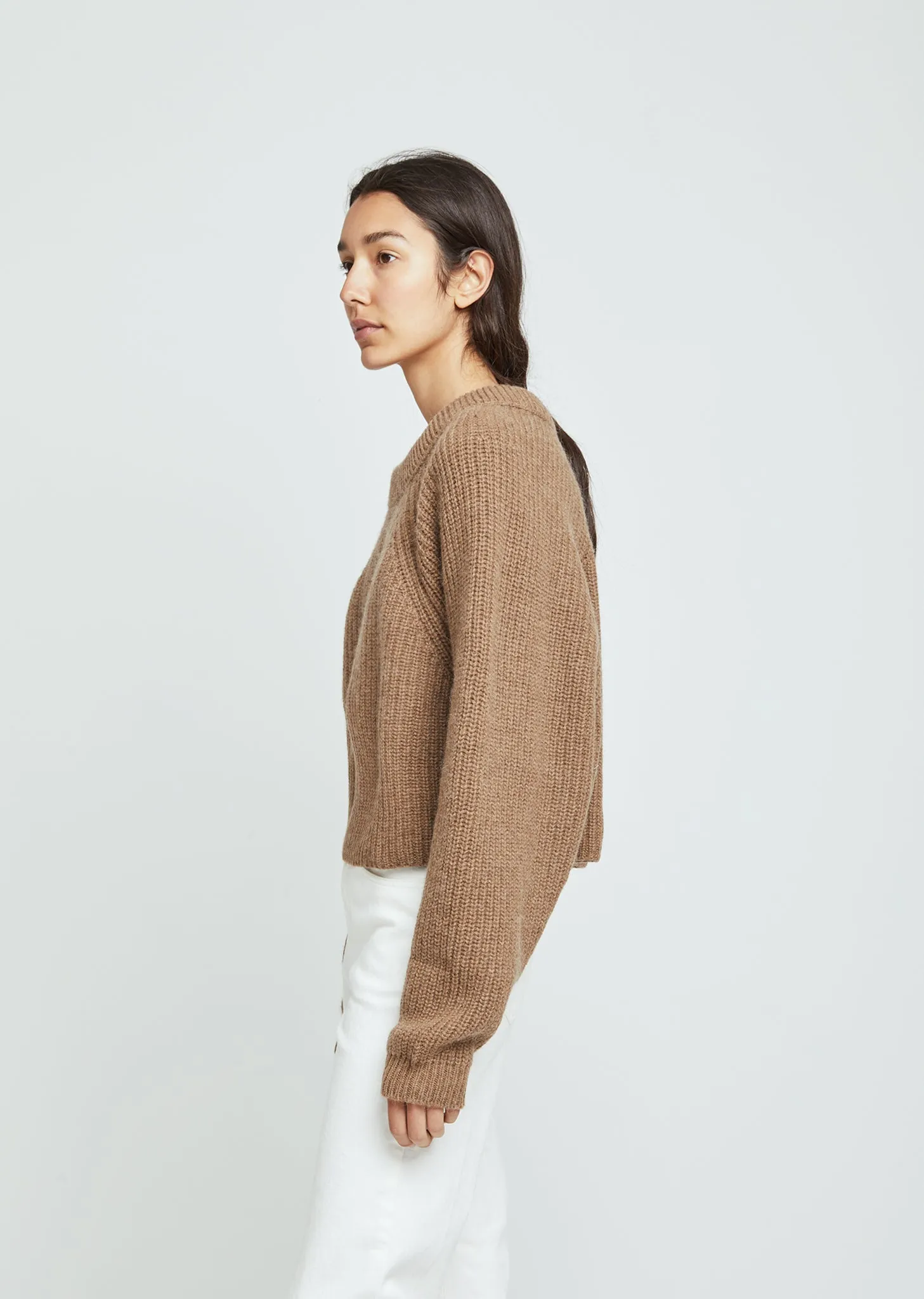 Crew Neck Wool Sweater