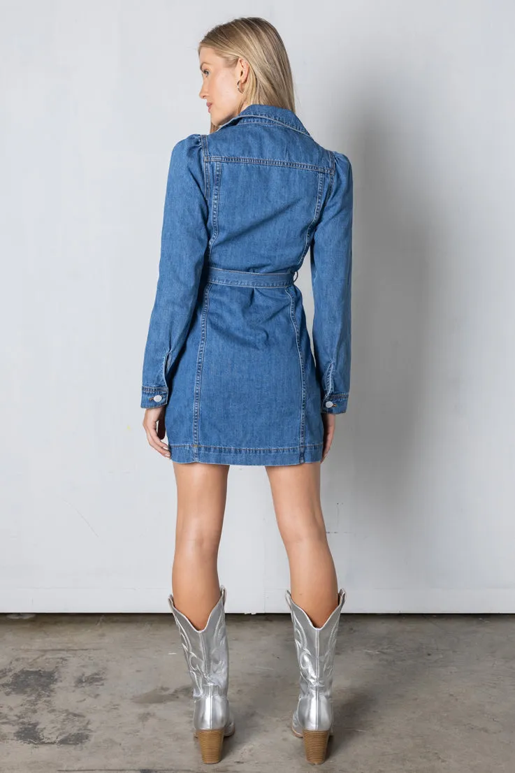 Daisy Denim Dress