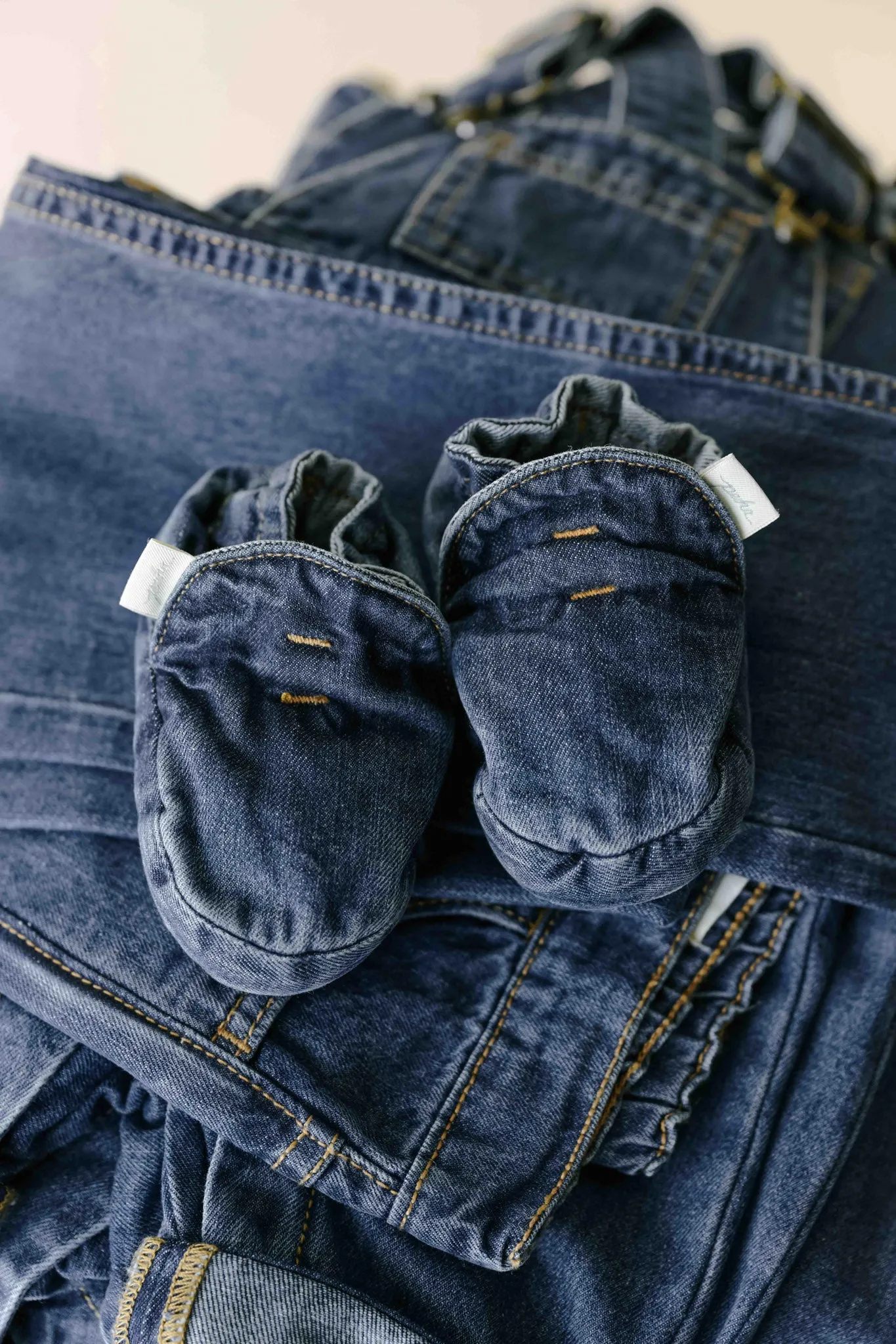 Denim Bootie