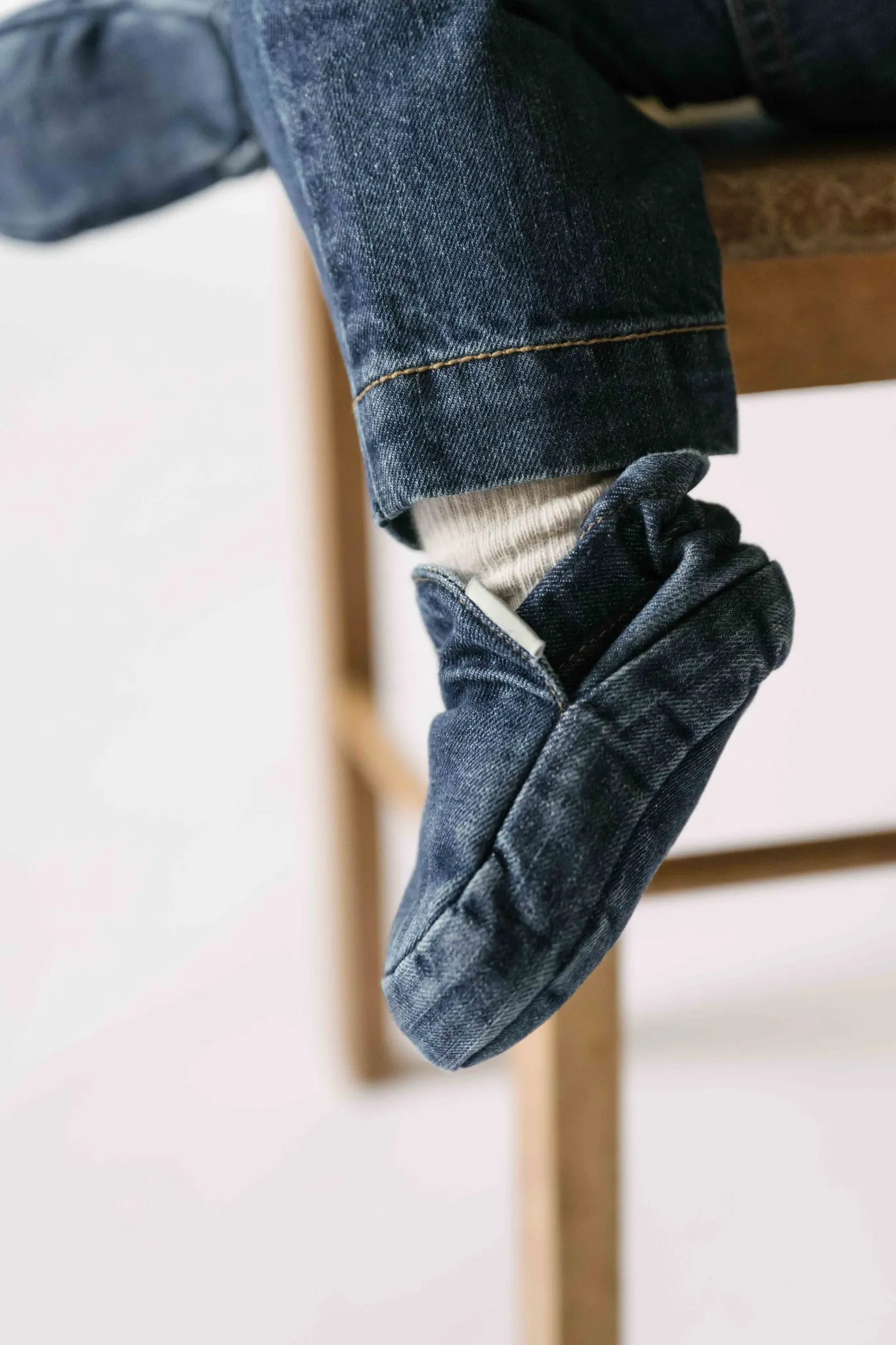 Denim Bootie