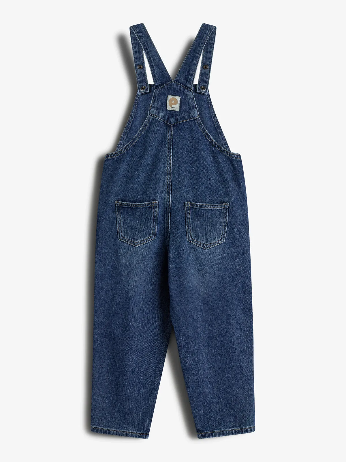 Denim Overalls - Kids - Dark Blue Denim