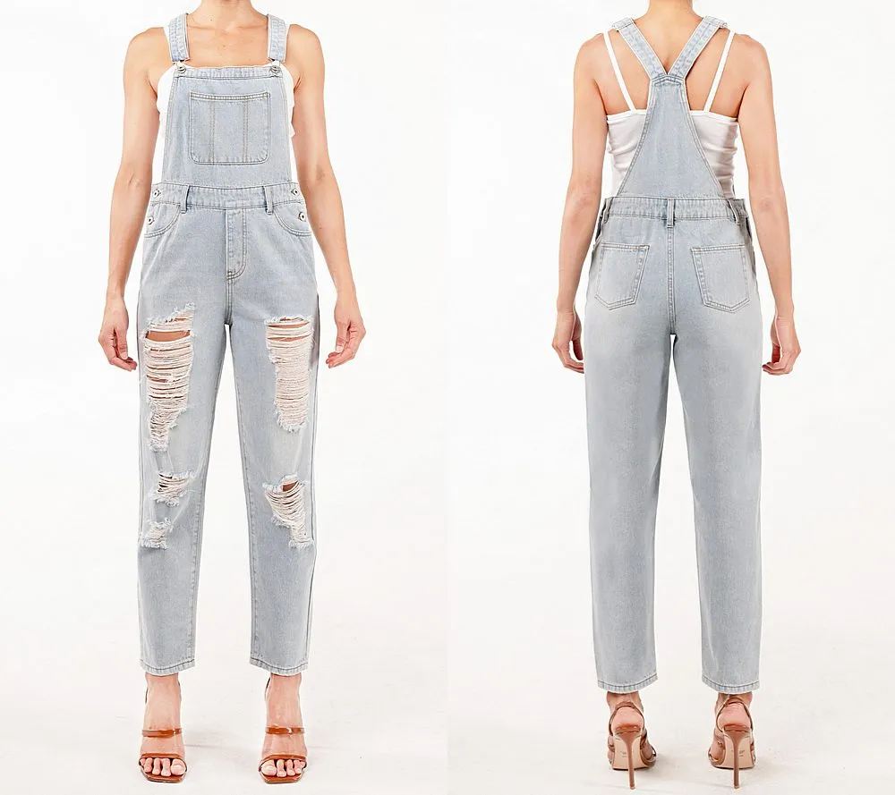 Denim Overalls