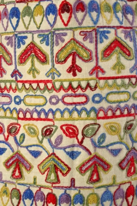 Embroidered Folk Shift