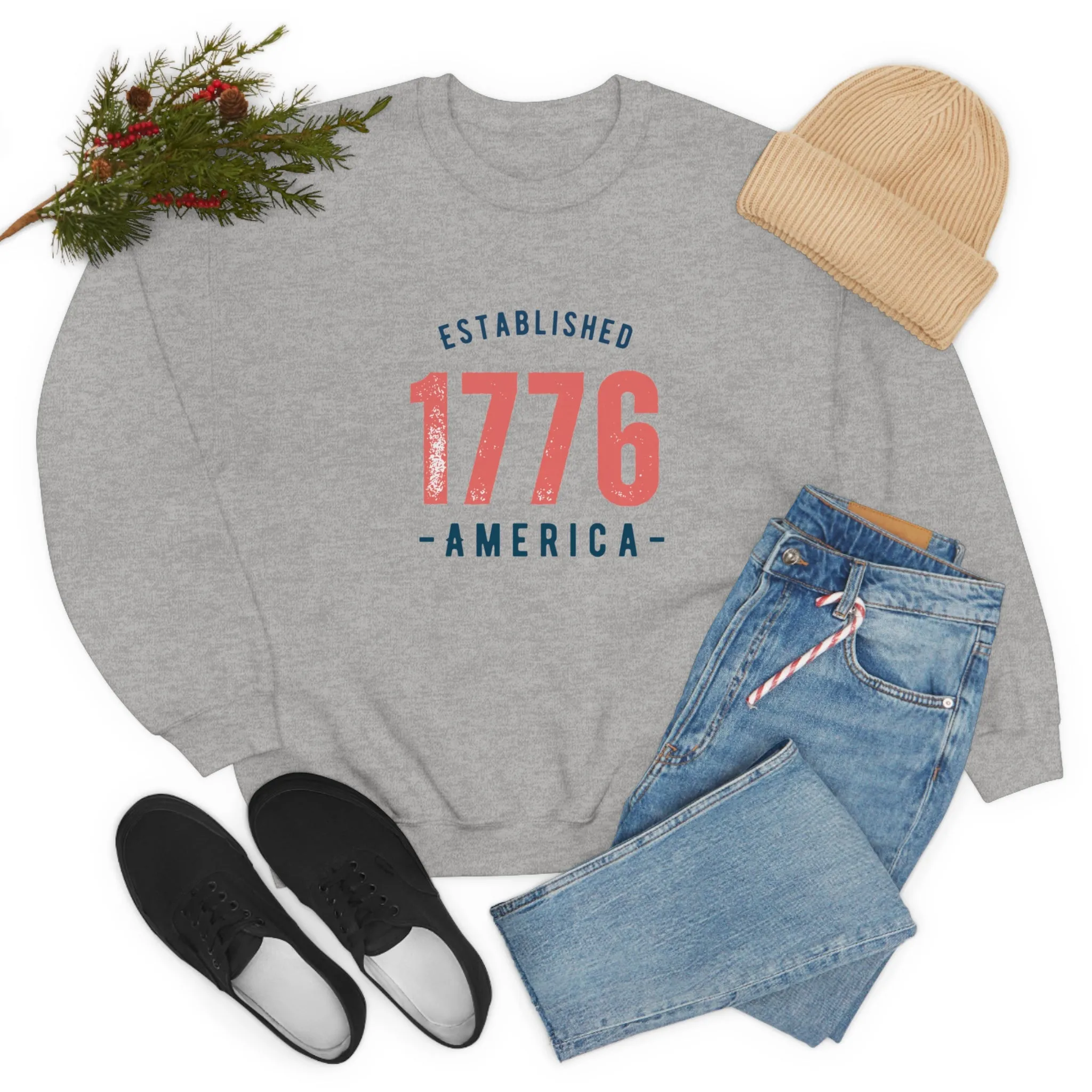 Established 1776 Crewneck Sweatshirt