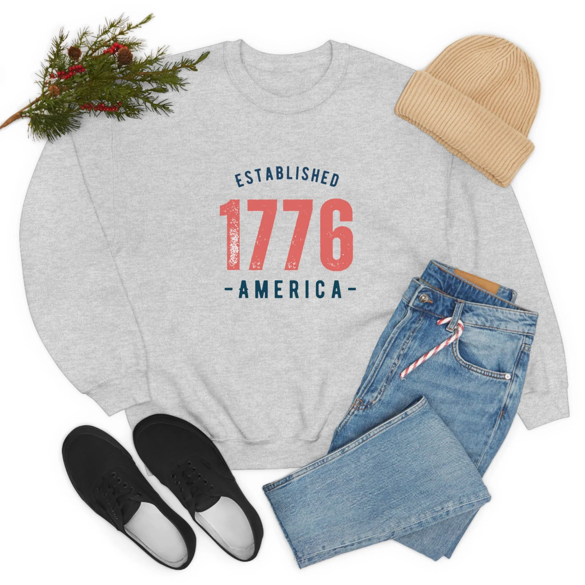 Established 1776 Crewneck Sweatshirt