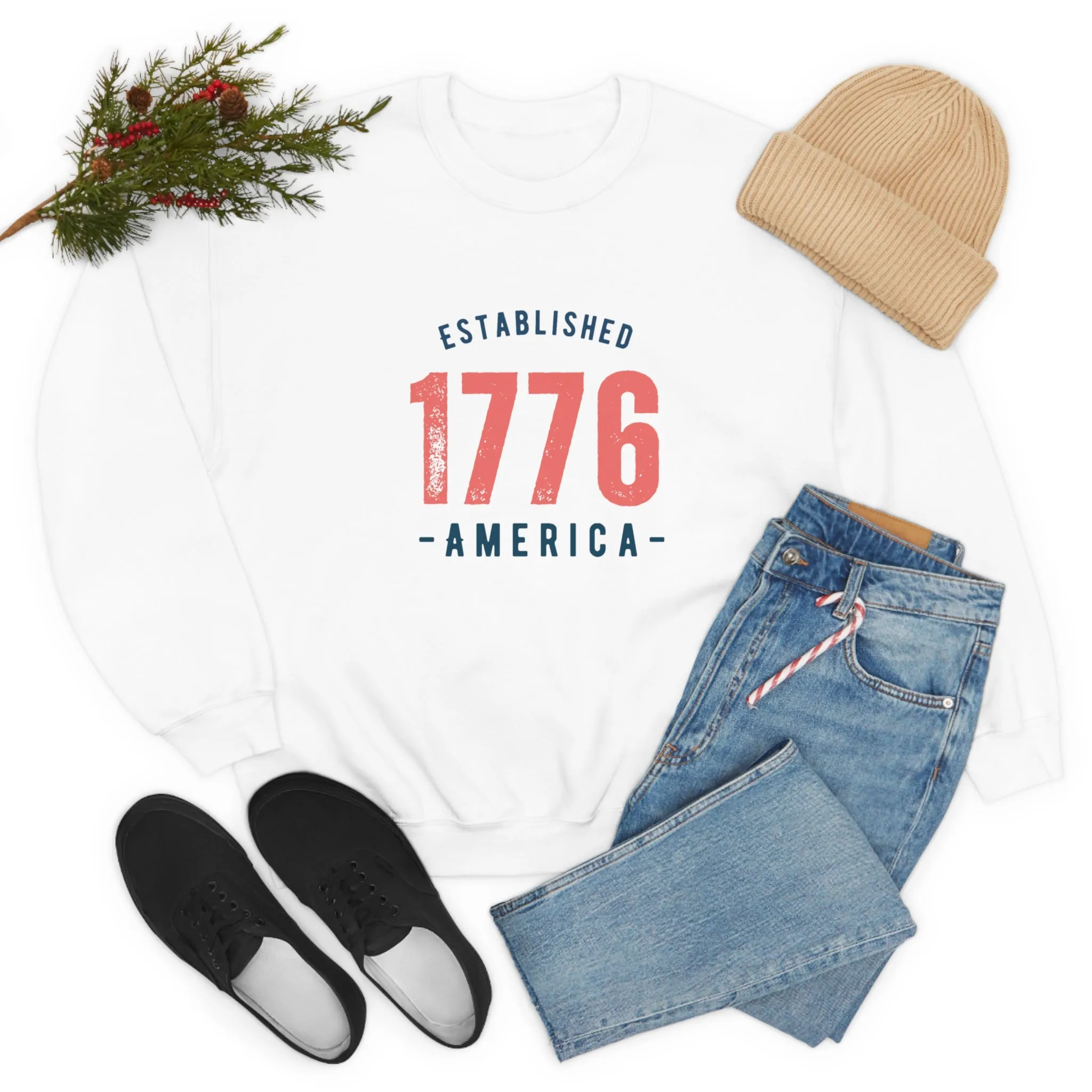 Established 1776 Crewneck Sweatshirt