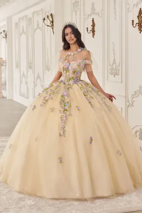 Floral Off Shoulder Ball Gown Quinceanera Dresses Princess Dress