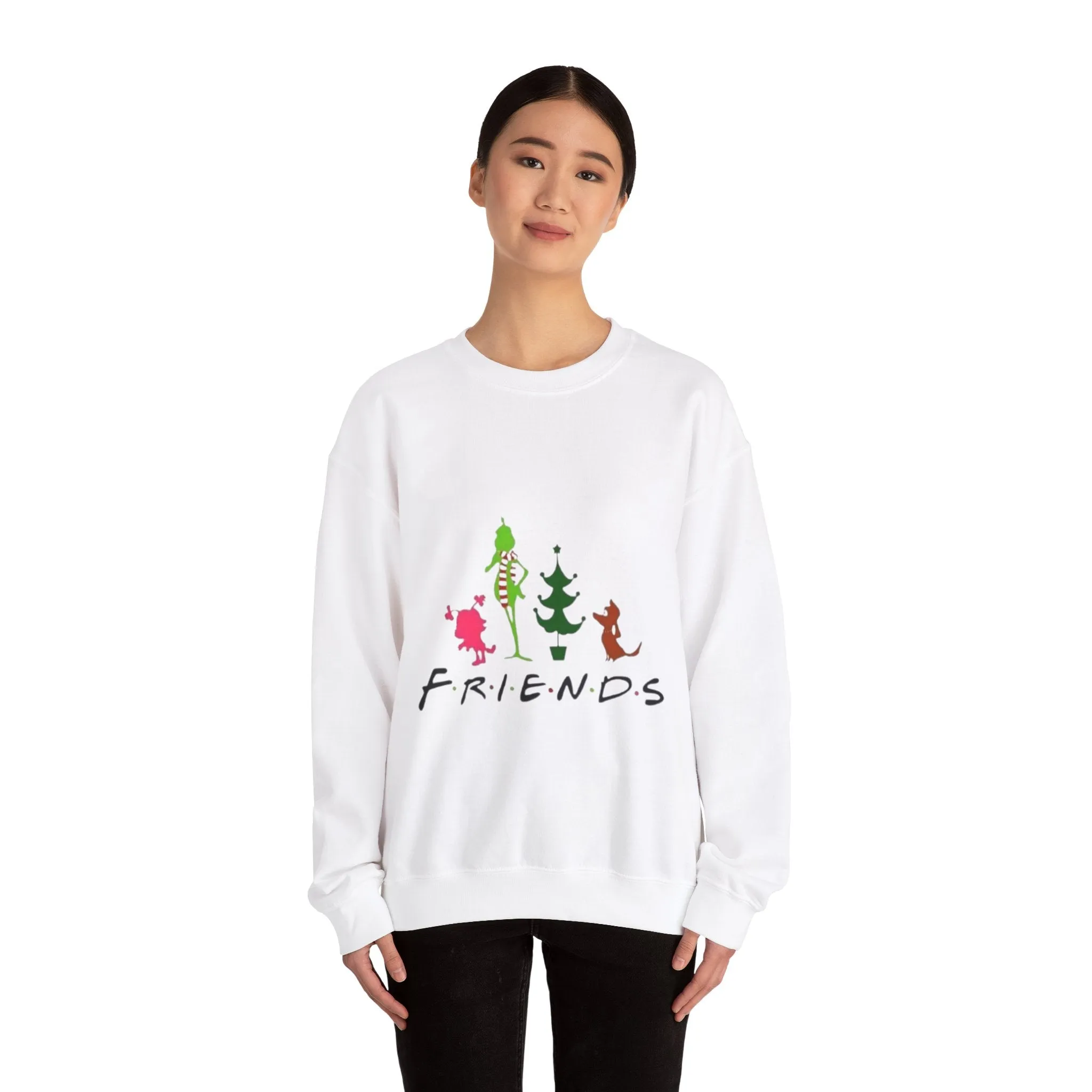 F.R.I.E.N.D.S Cindy loo-who Unisex Heavy Blend™ Crewneck Sweatshirt