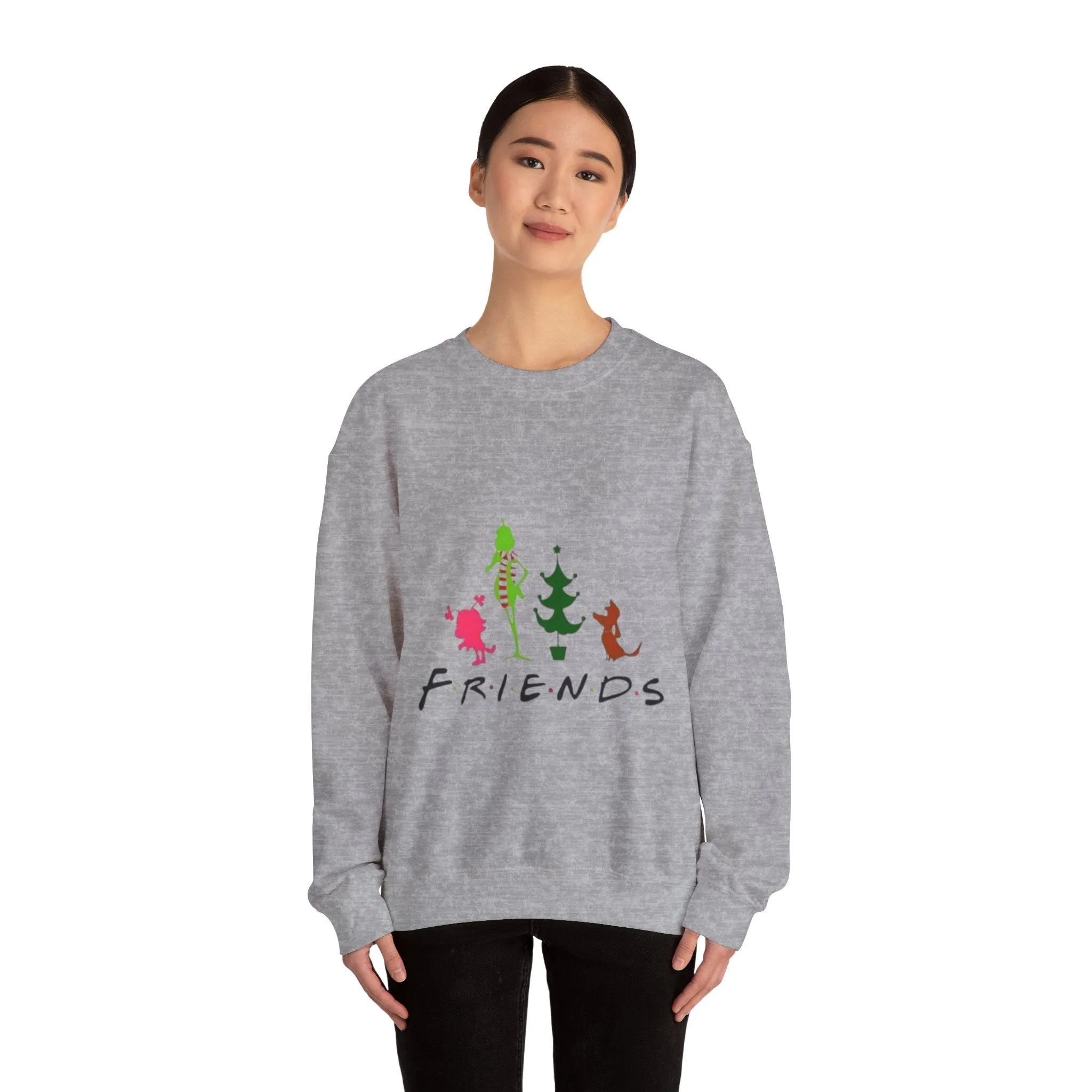 F.R.I.E.N.D.S Cindy loo-who Unisex Heavy Blend™ Crewneck Sweatshirt