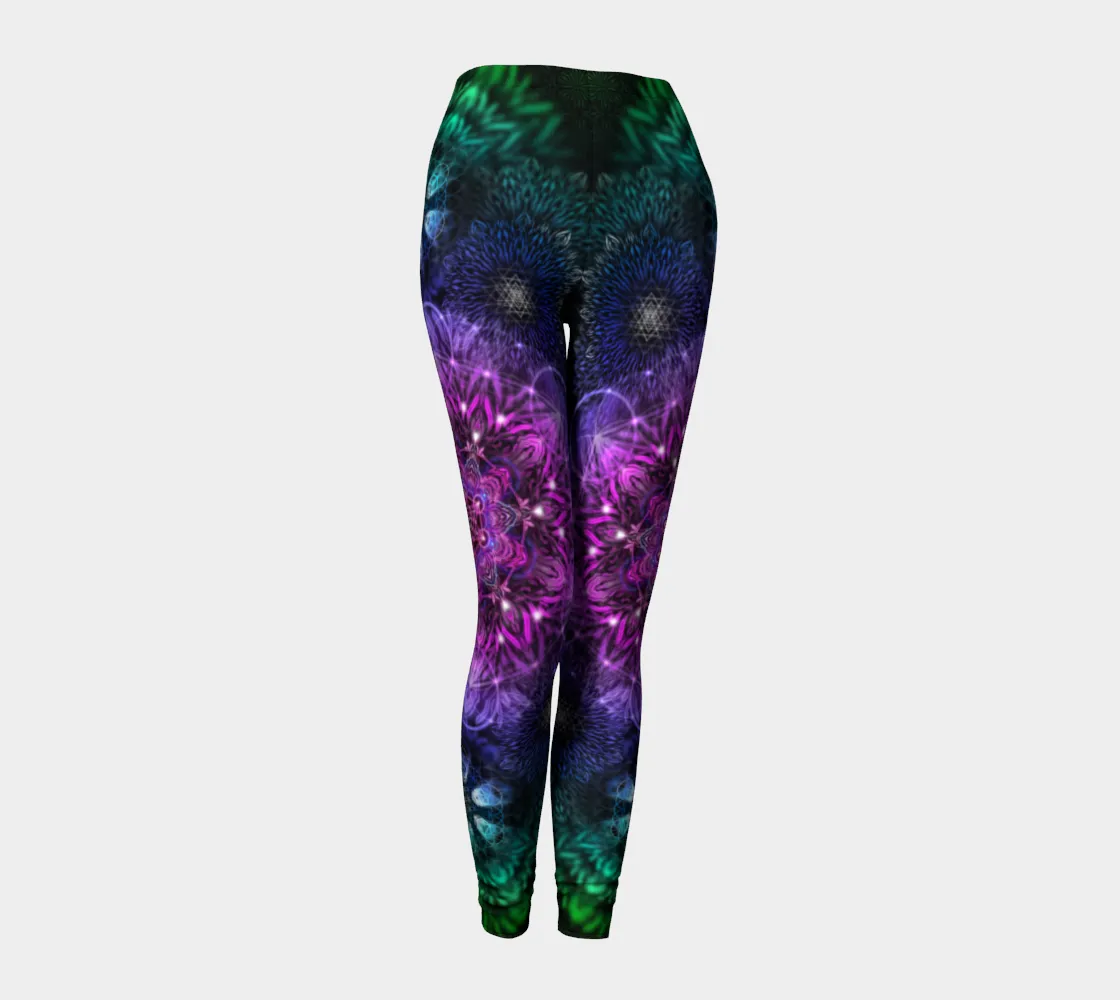 GEOMETRIC COLD COLOURS | LEGGINGS | YANTRART