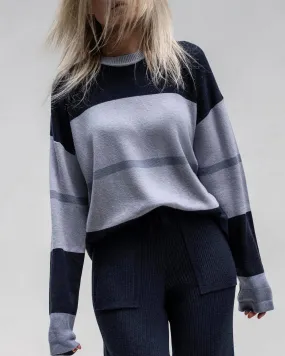 Georgie Cashblend Striped Sweater