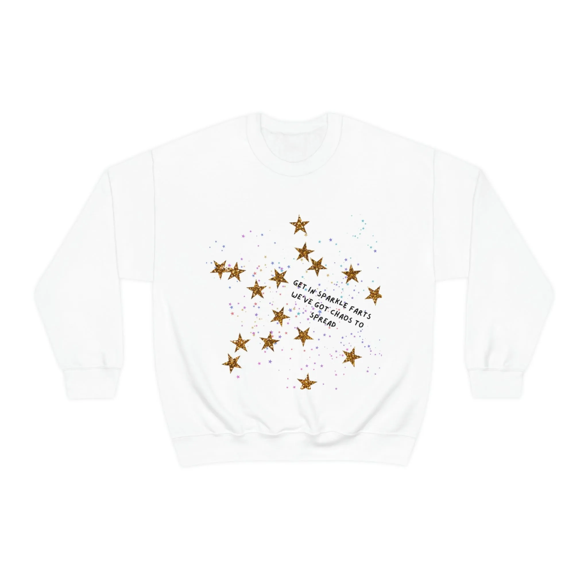 glitter farts Unisex Heavy Blend™ Crewneck Sweatshirt