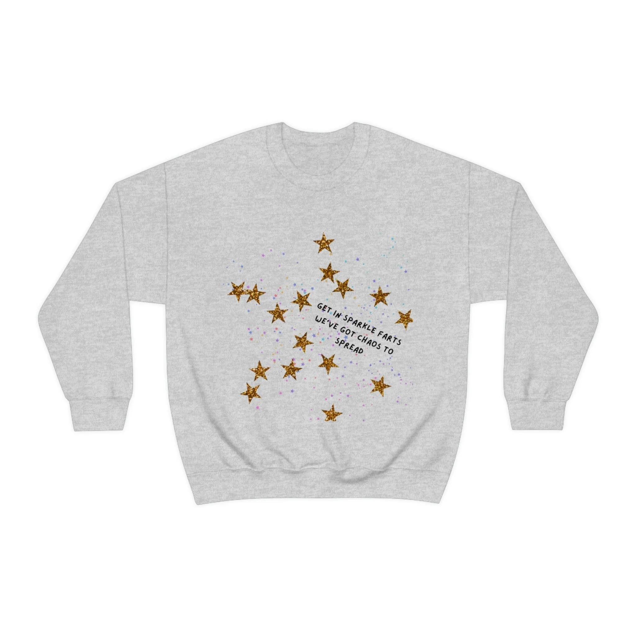 glitter farts Unisex Heavy Blend™ Crewneck Sweatshirt