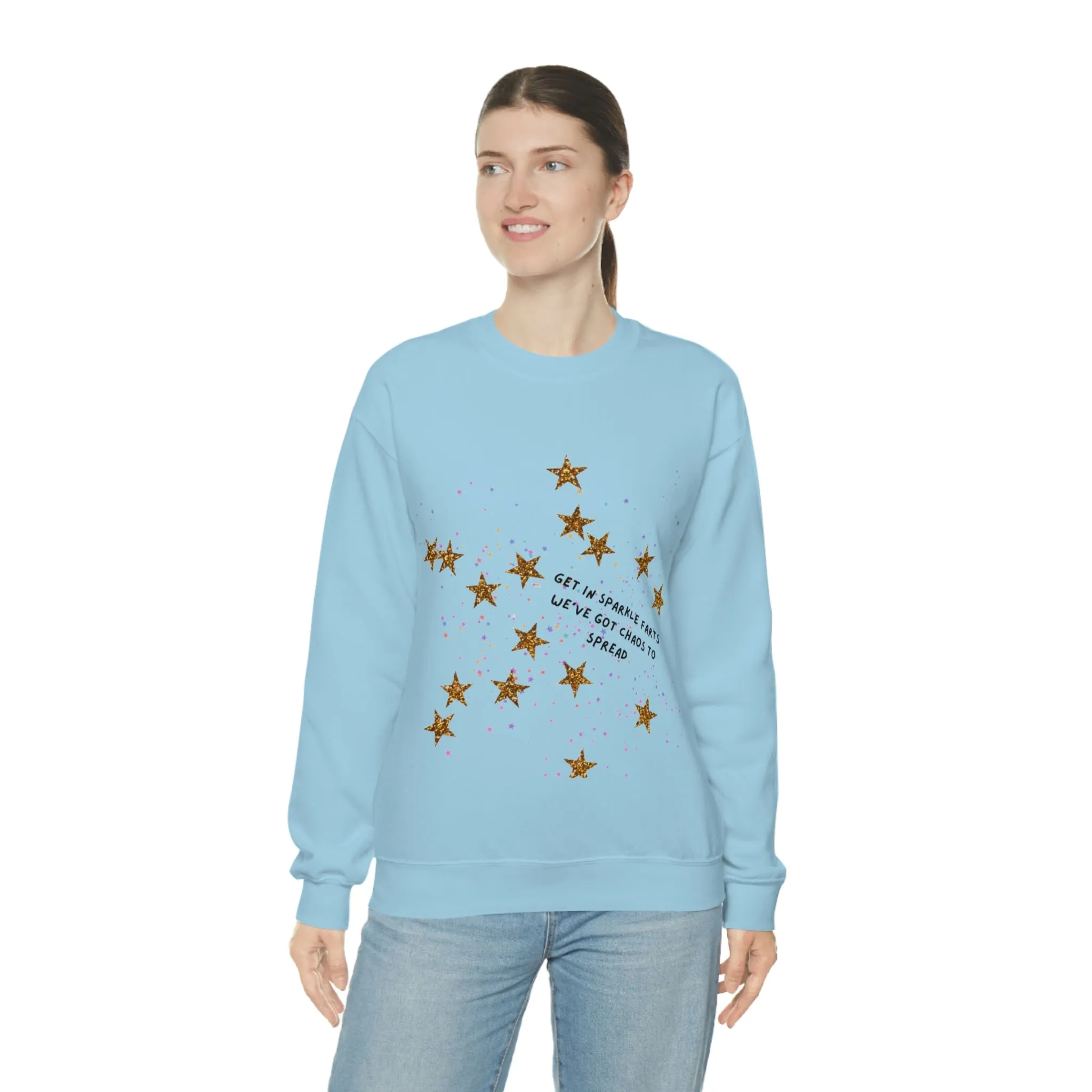 glitter farts Unisex Heavy Blend™ Crewneck Sweatshirt