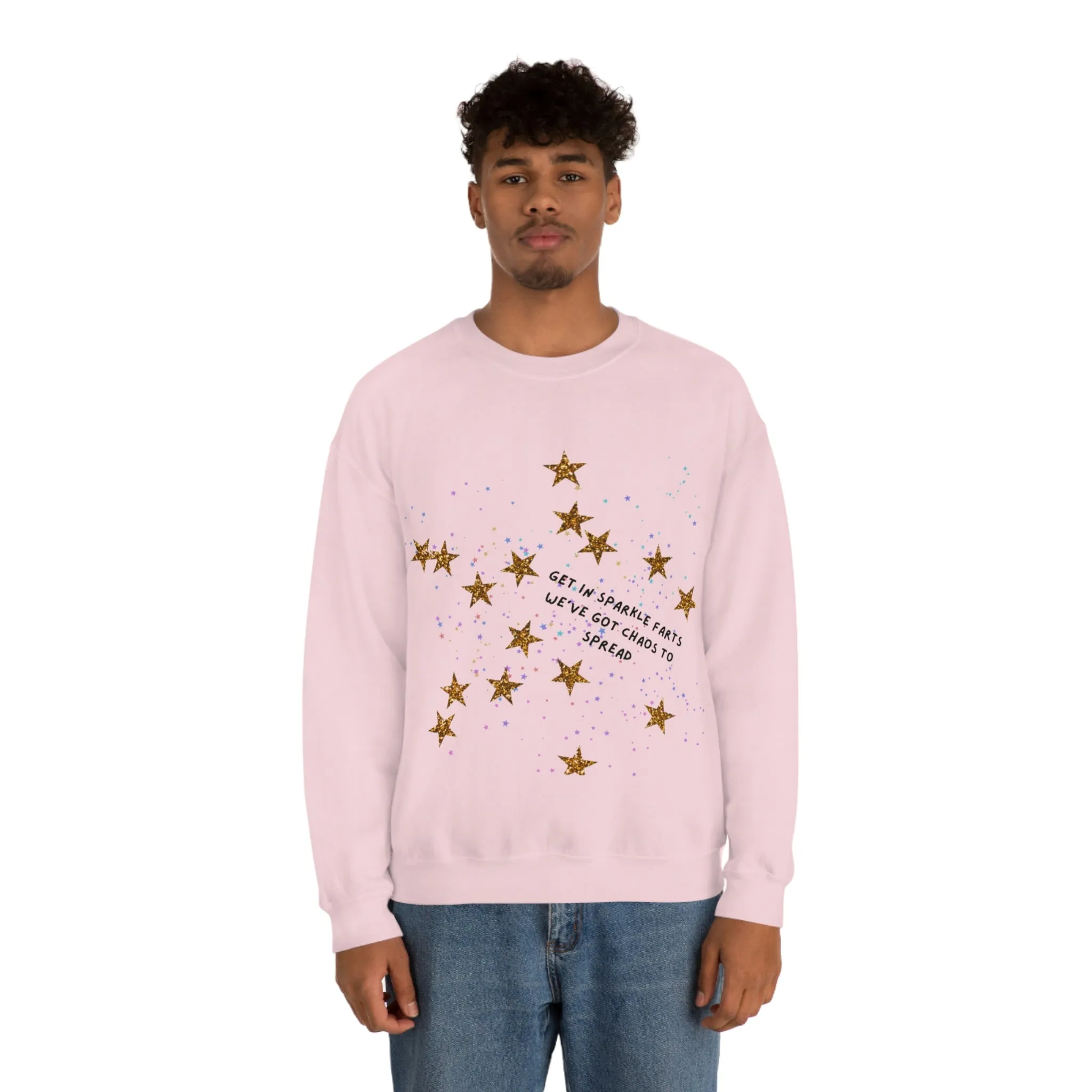 glitter farts Unisex Heavy Blend™ Crewneck Sweatshirt