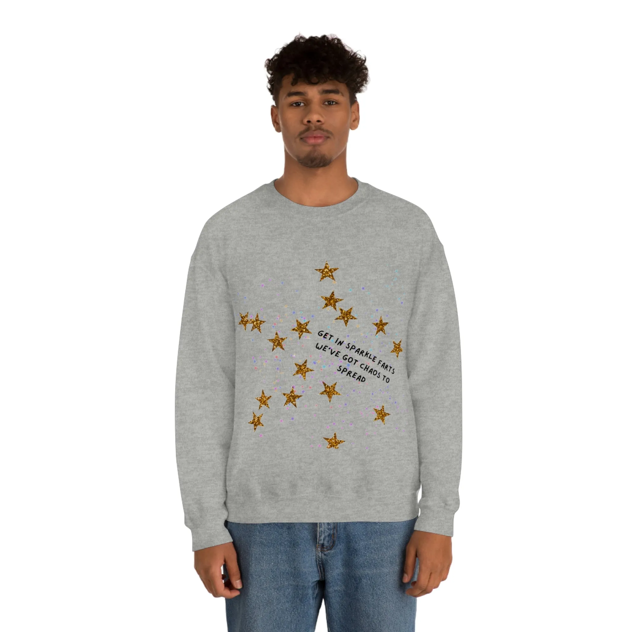 glitter farts Unisex Heavy Blend™ Crewneck Sweatshirt