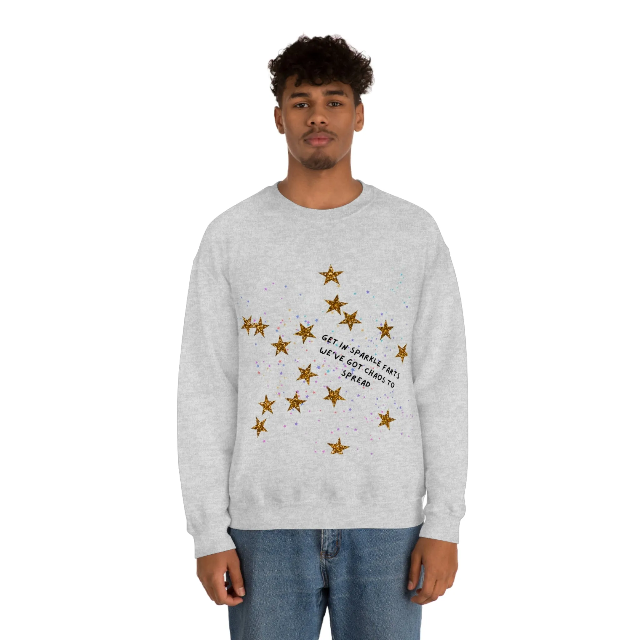 glitter farts Unisex Heavy Blend™ Crewneck Sweatshirt