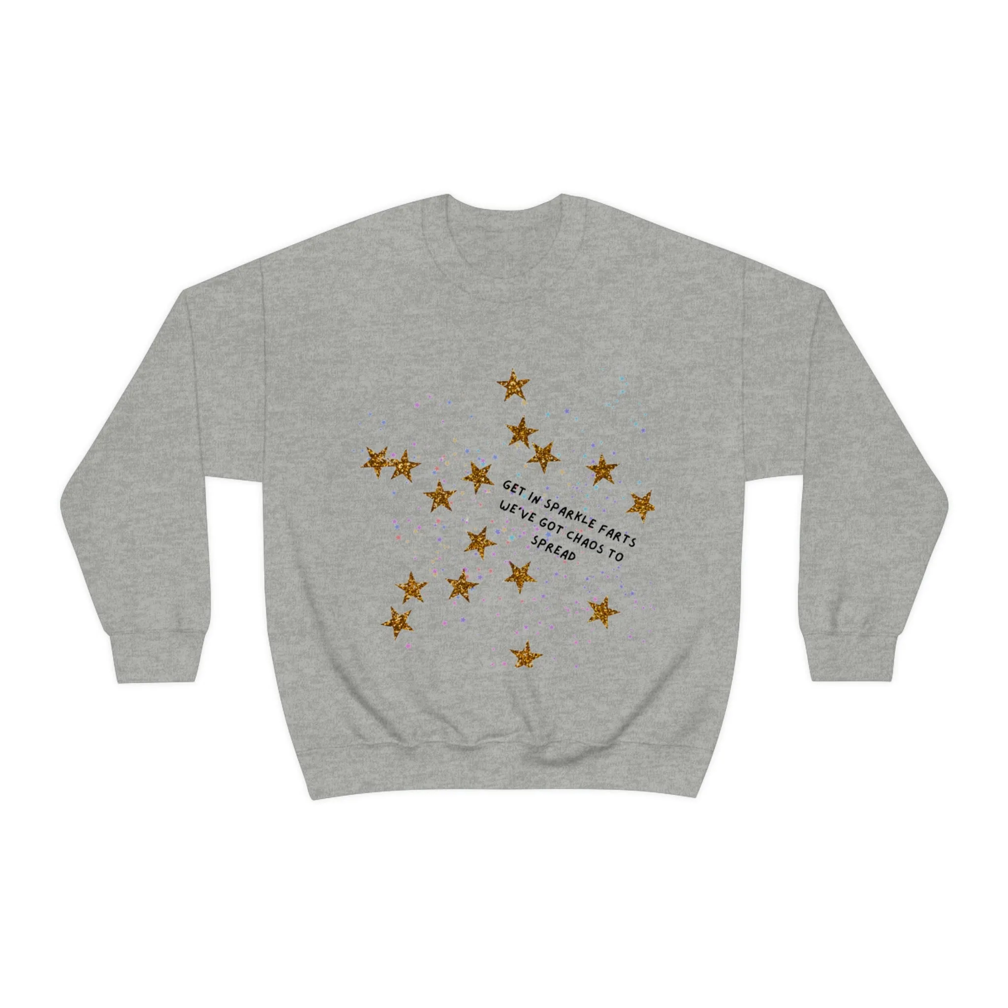 glitter farts Unisex Heavy Blend™ Crewneck Sweatshirt