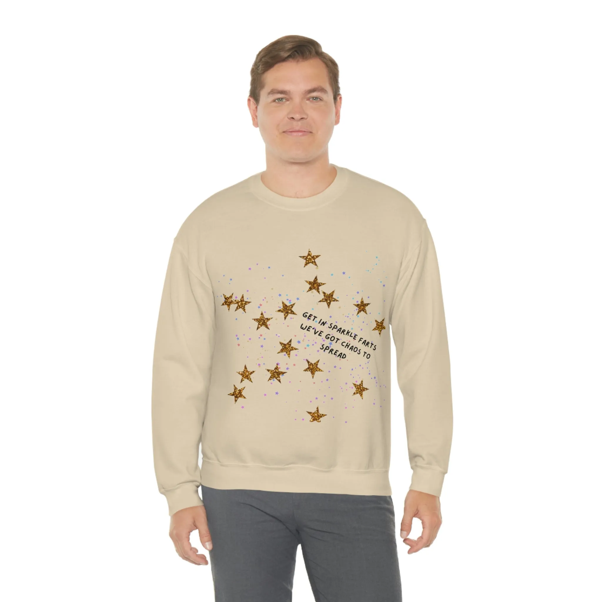 glitter farts Unisex Heavy Blend™ Crewneck Sweatshirt