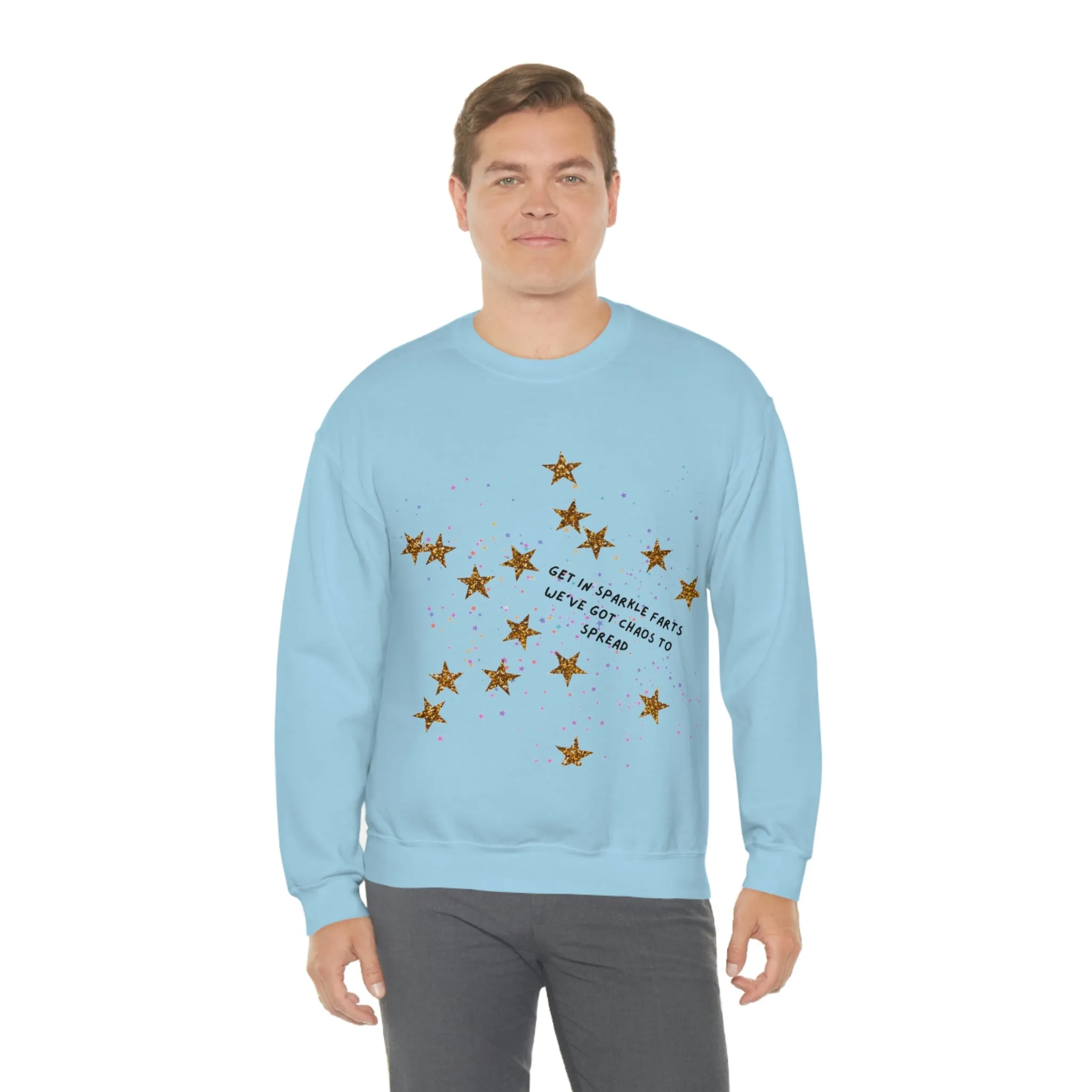 glitter farts Unisex Heavy Blend™ Crewneck Sweatshirt