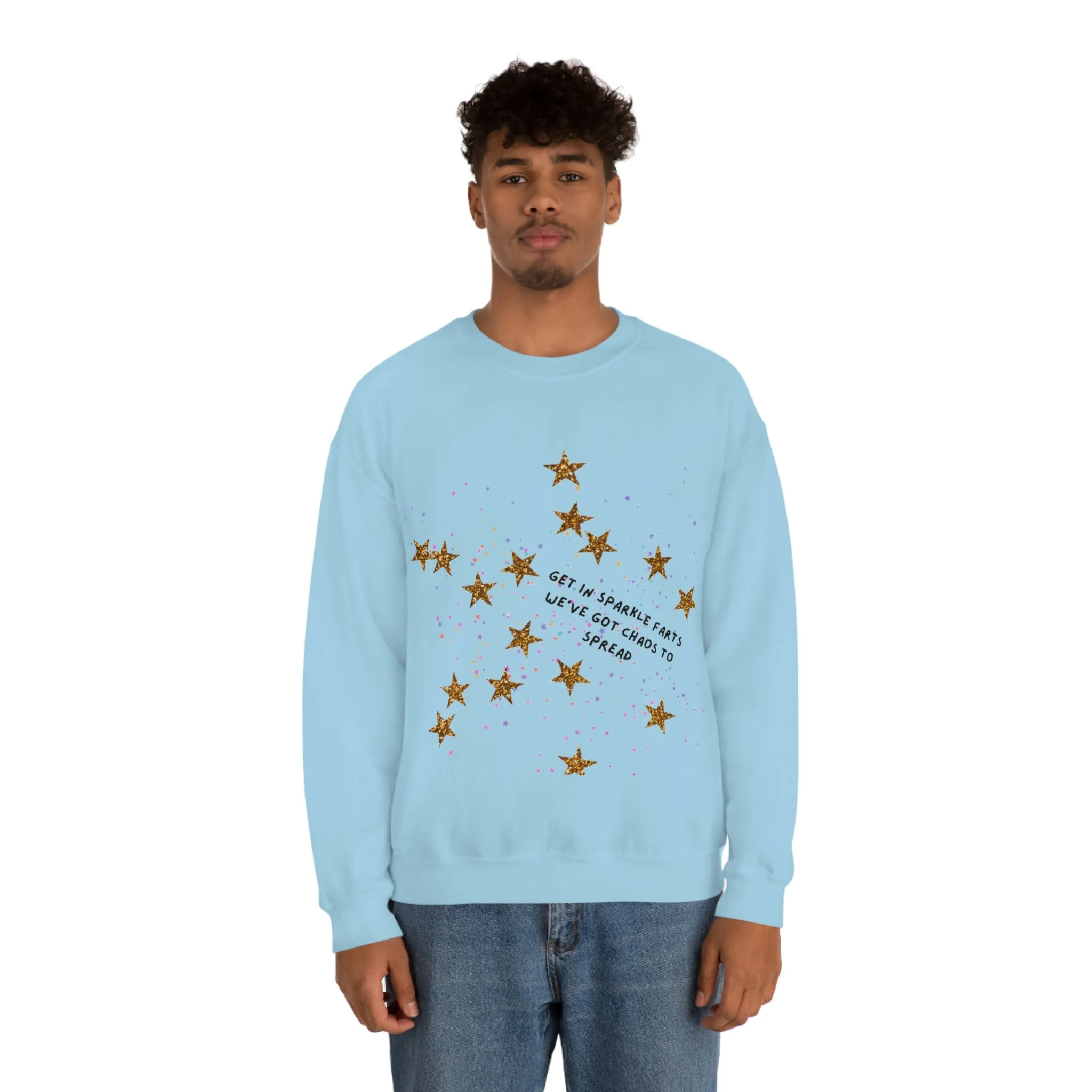 glitter farts Unisex Heavy Blend™ Crewneck Sweatshirt