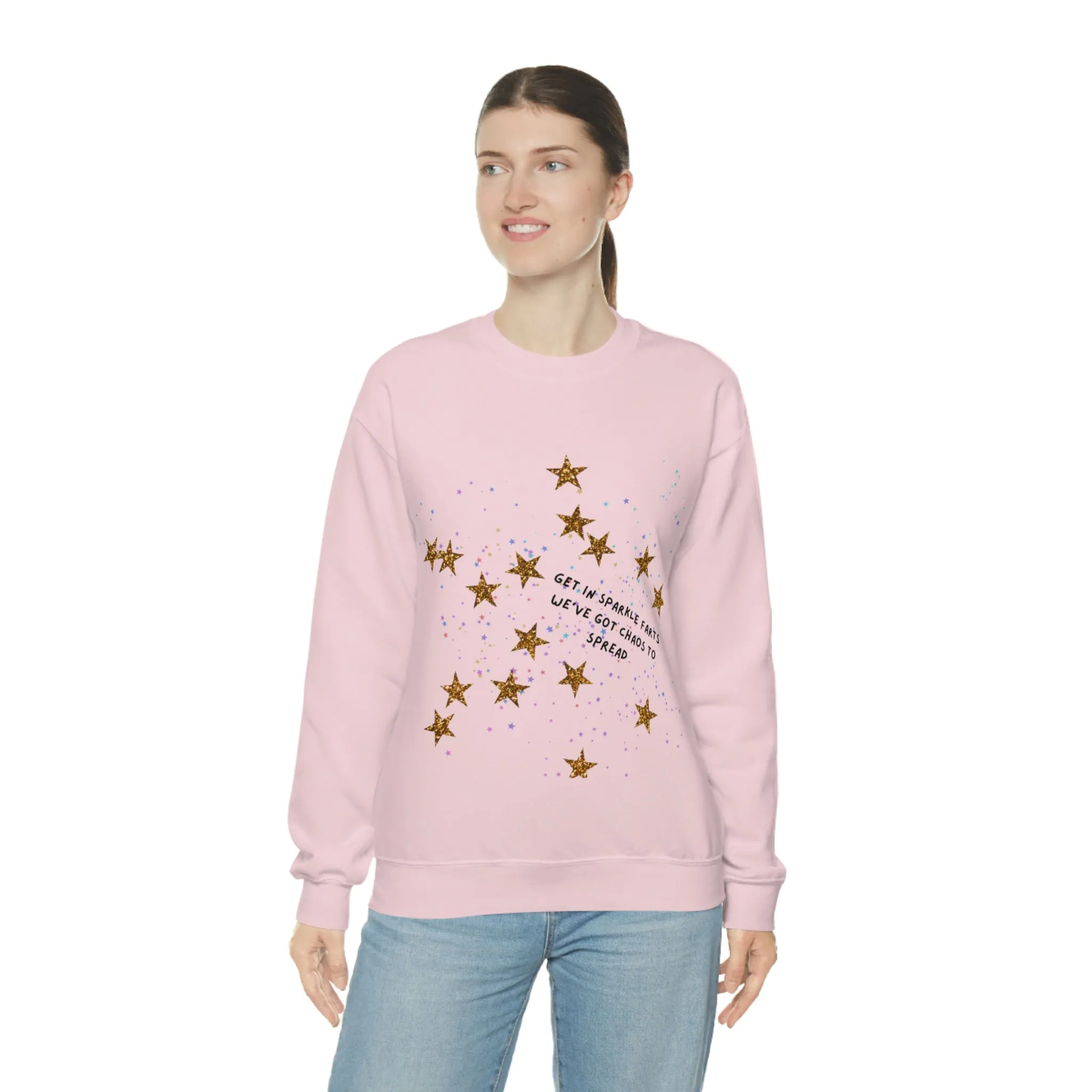 glitter farts Unisex Heavy Blend™ Crewneck Sweatshirt