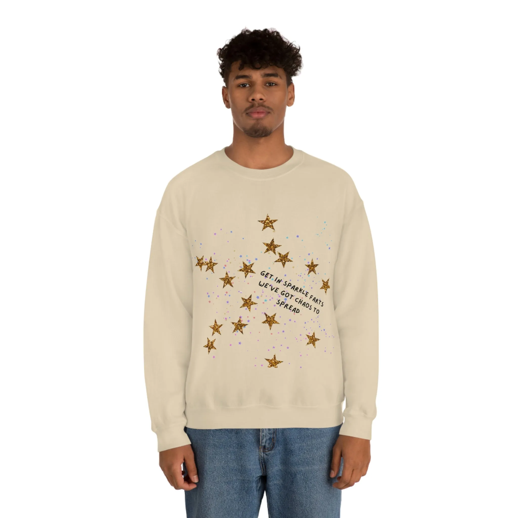 glitter farts Unisex Heavy Blend™ Crewneck Sweatshirt