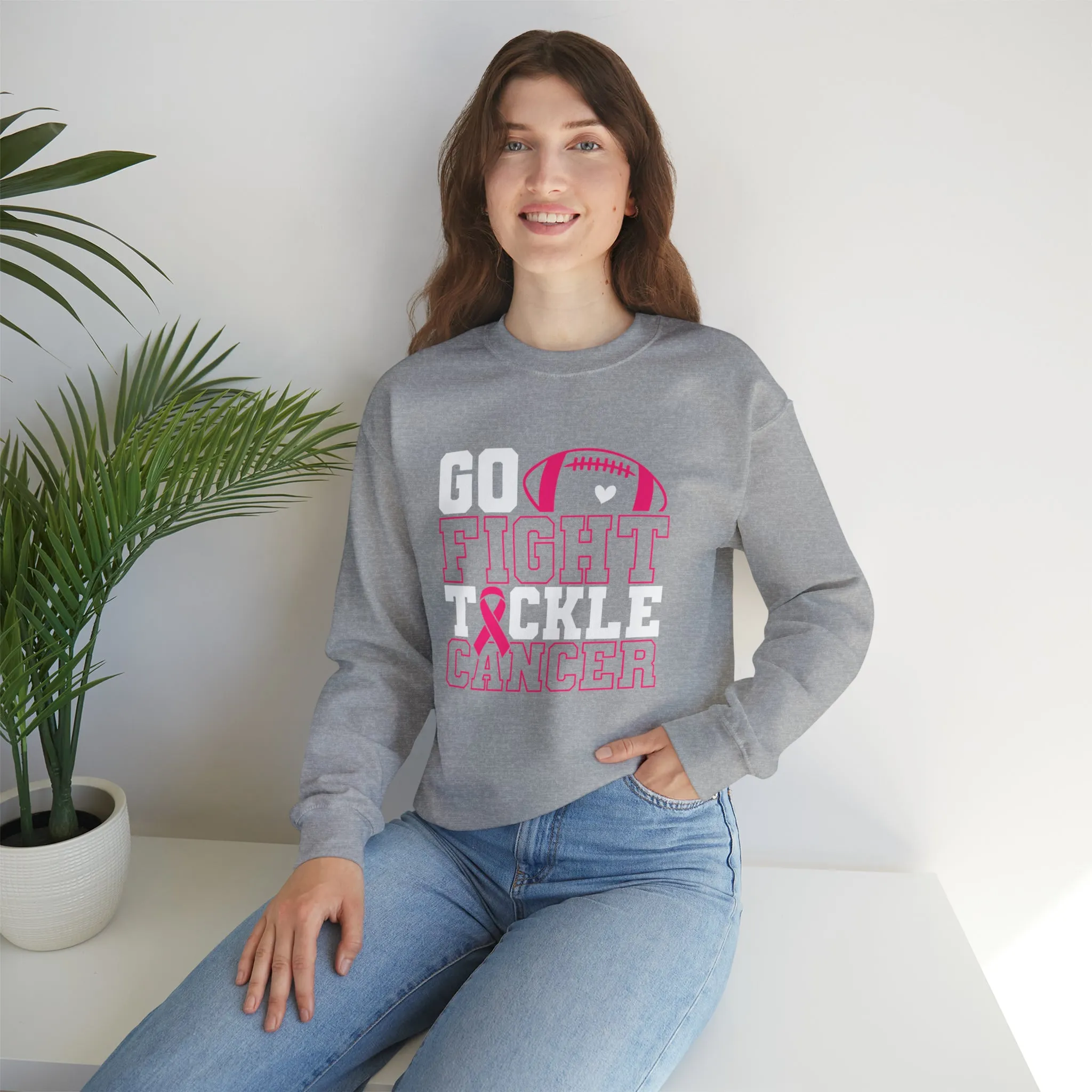 Go Fight Tackle Crewneck Sweatshirt