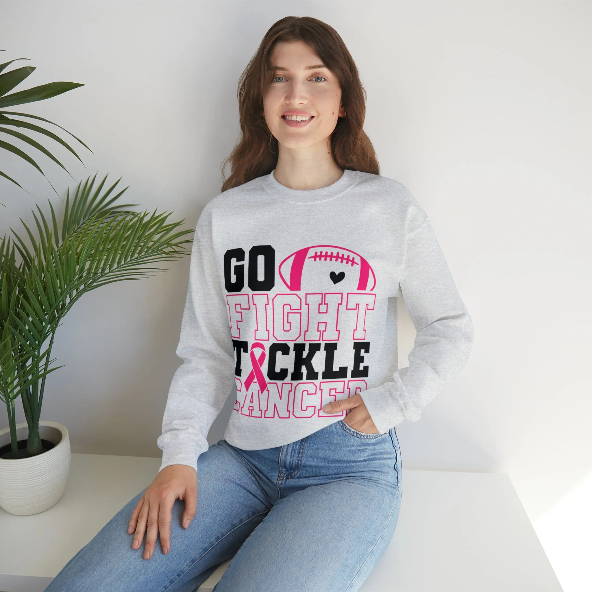 Go Fight Tackle Crewneck Sweatshirt