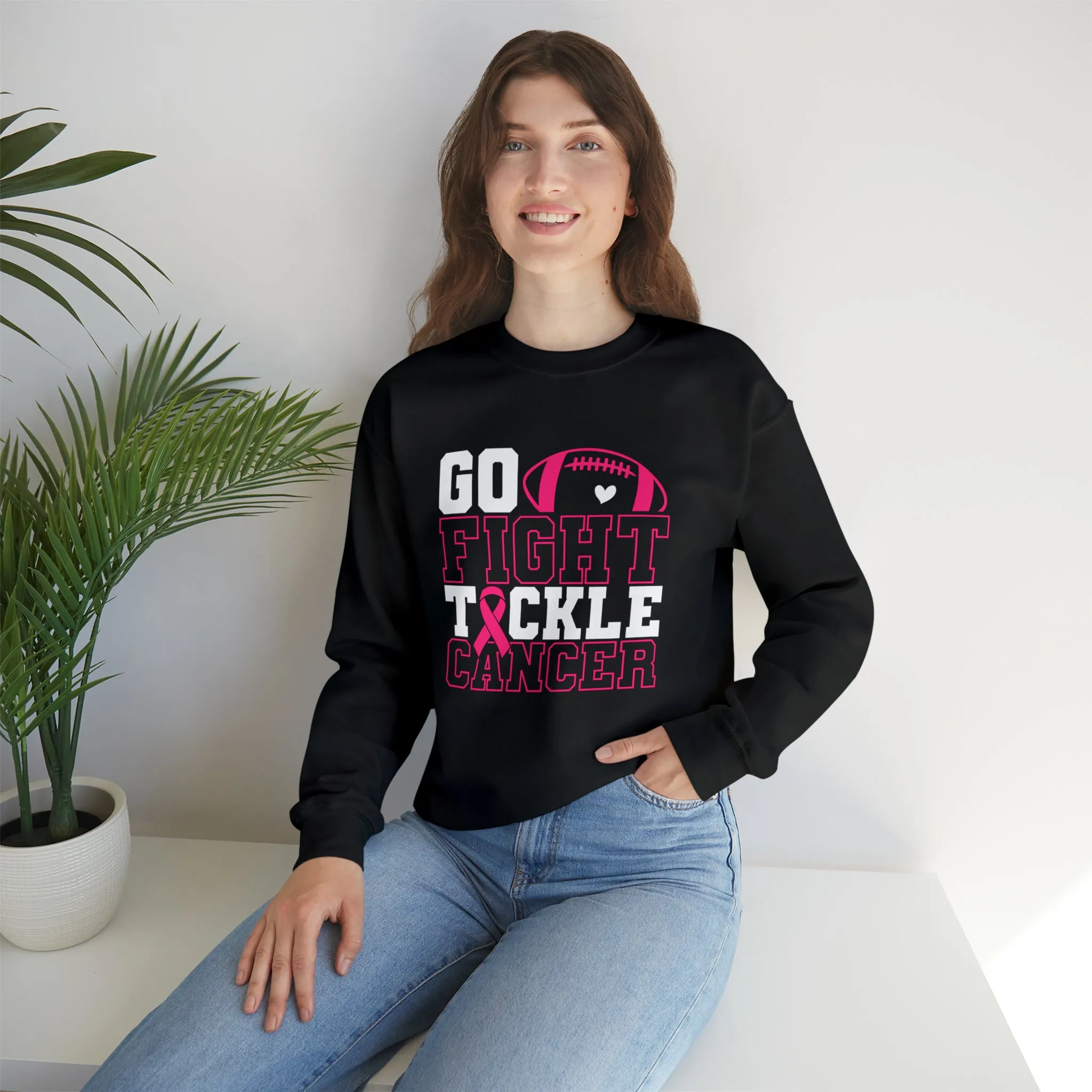 Go Fight Tackle Crewneck Sweatshirt