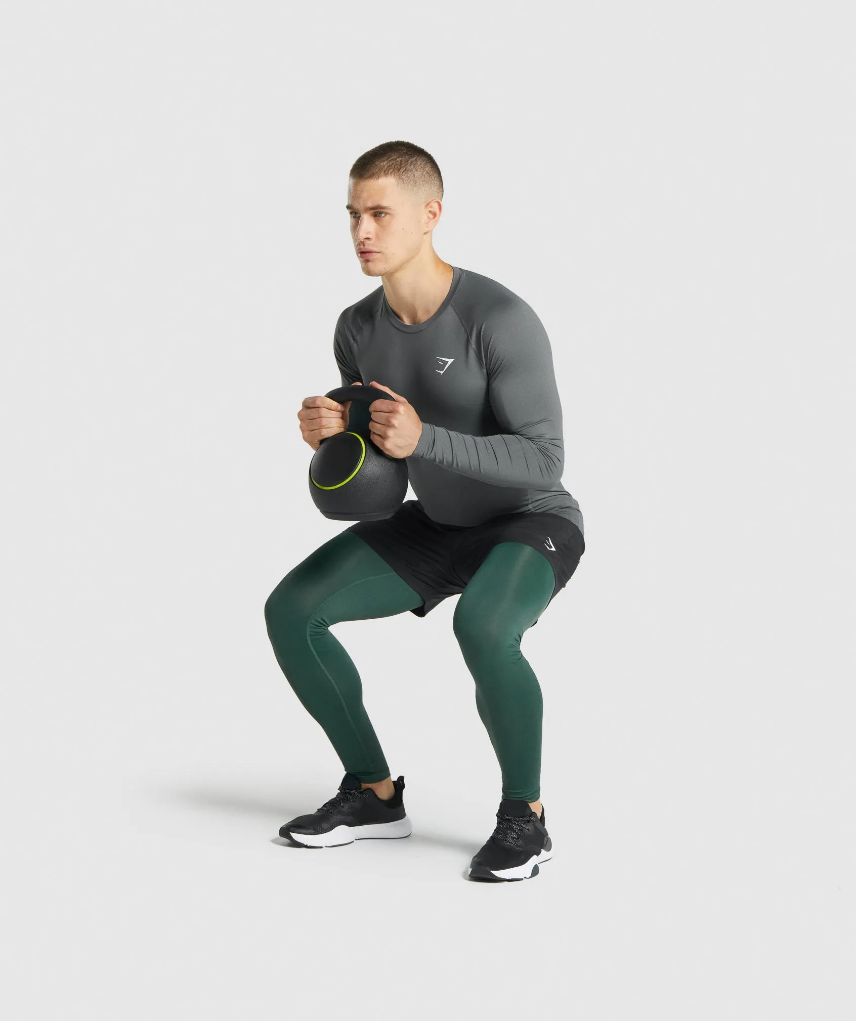 Gymshark Element Baselayer Leggings  - Dark Green