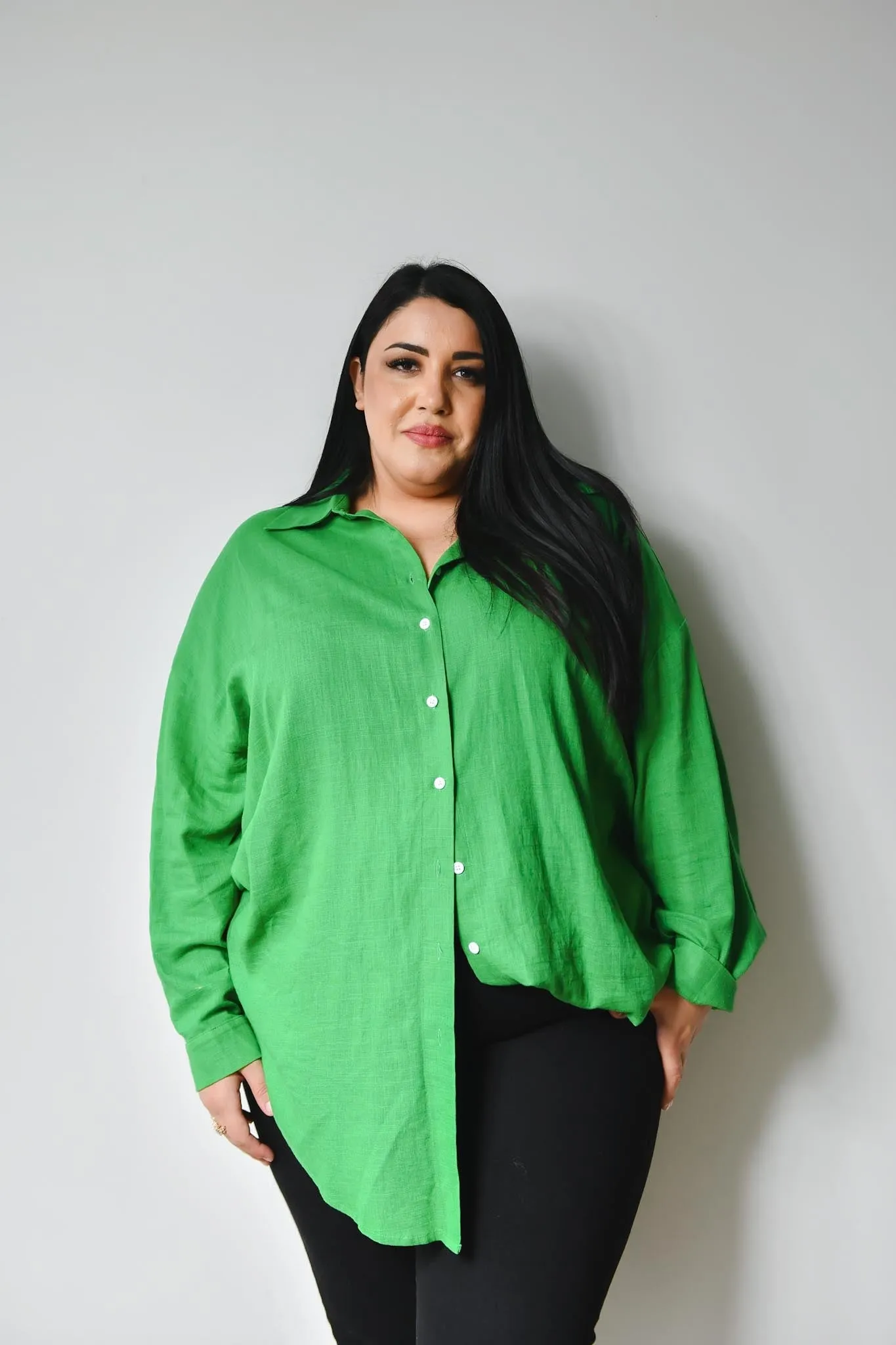 Harlow Shirt - Kermit Green