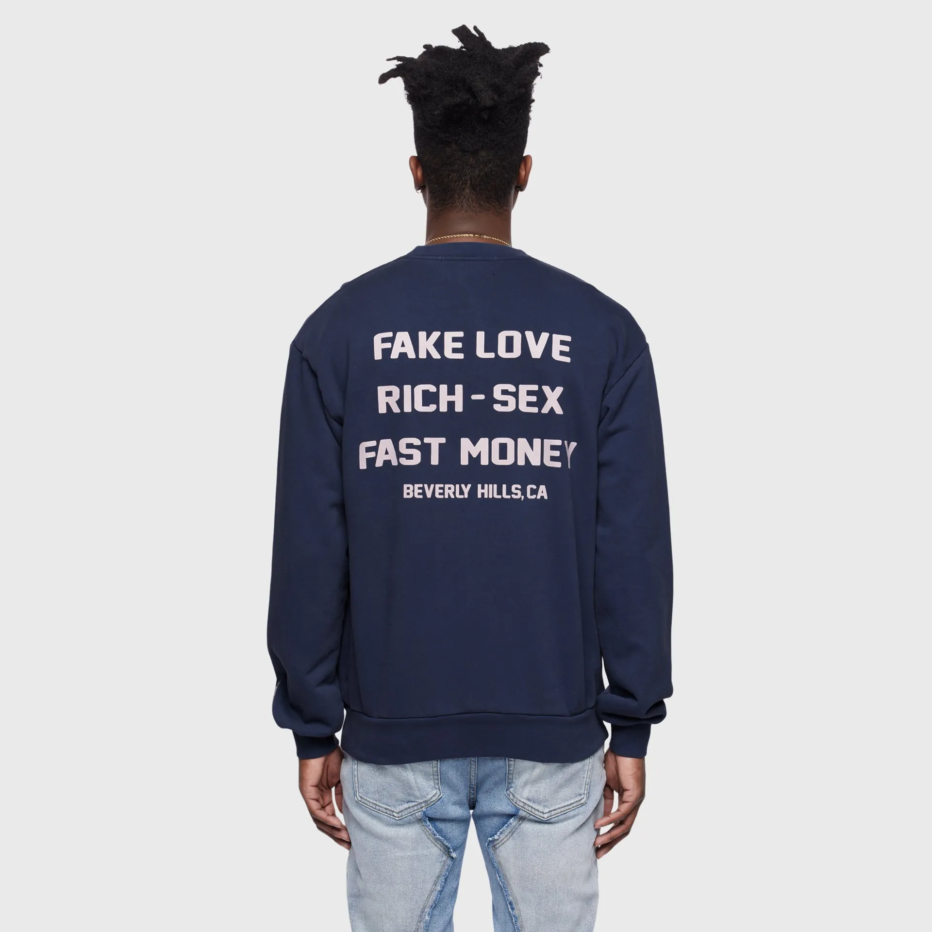 Hotel Homme Femme Crewneck Navy