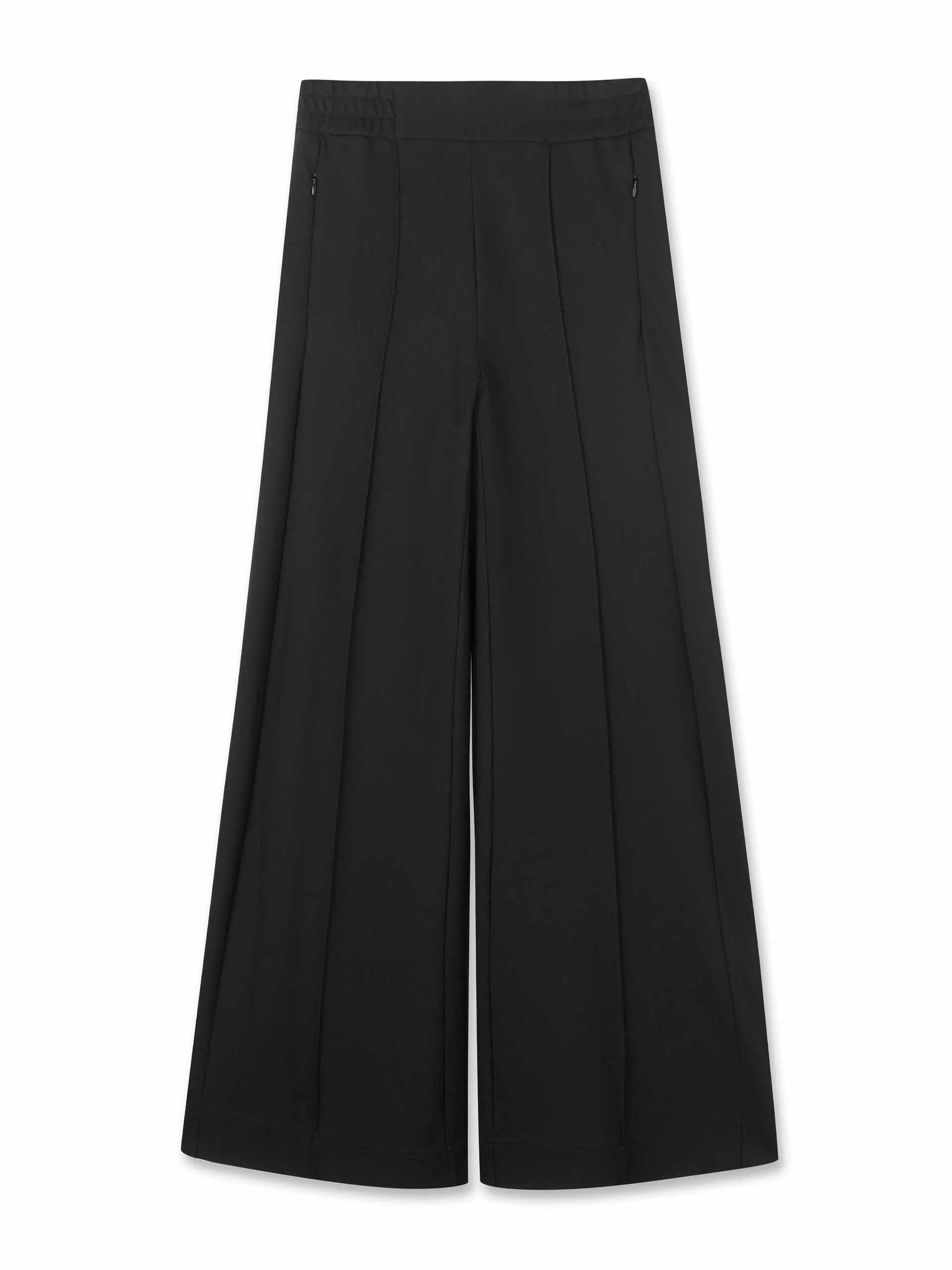 Jersey tailoring palazzo pants