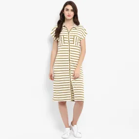 Knitted Stripe Dress