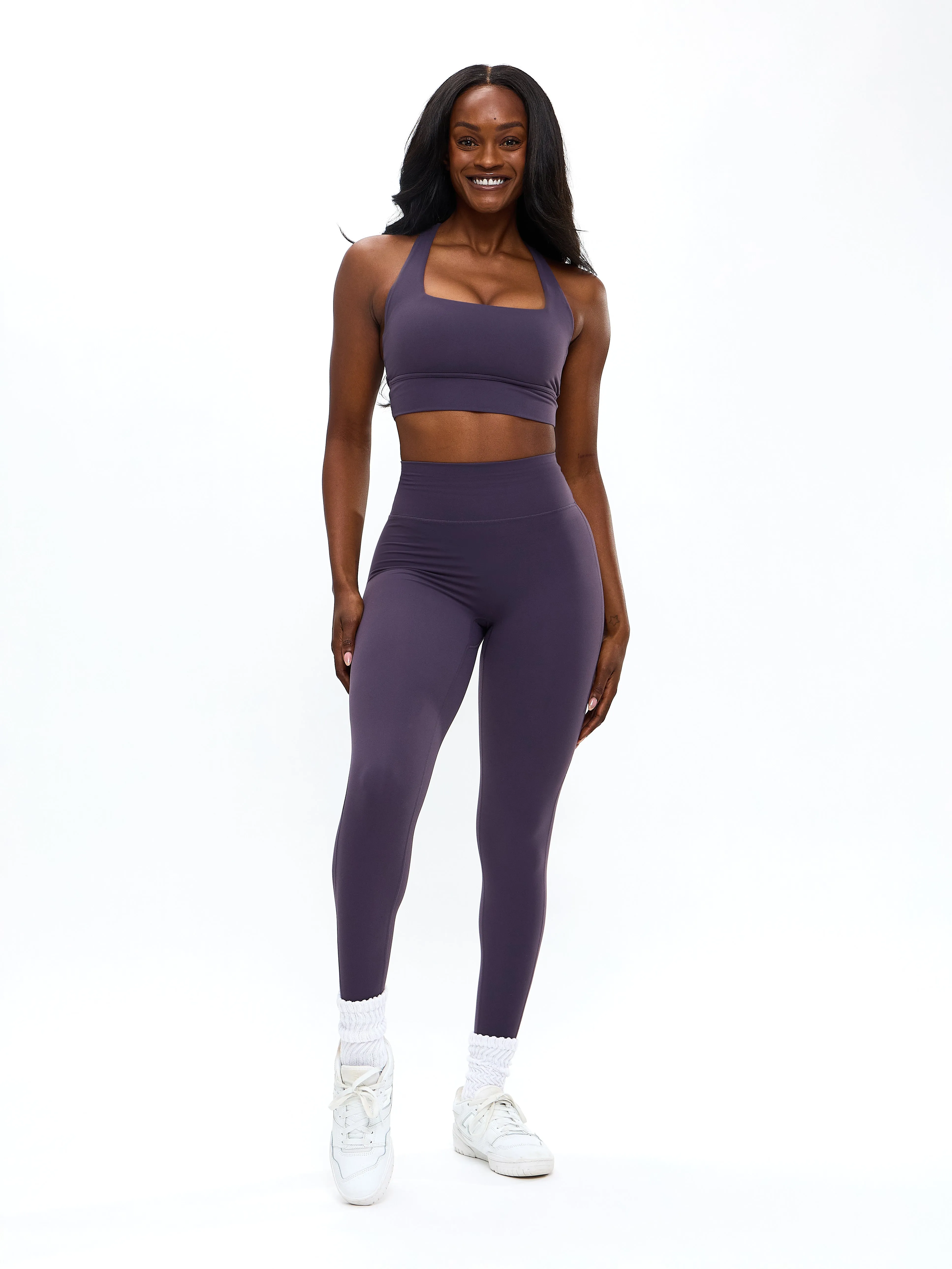 Legacy Legging - Purple Shadow