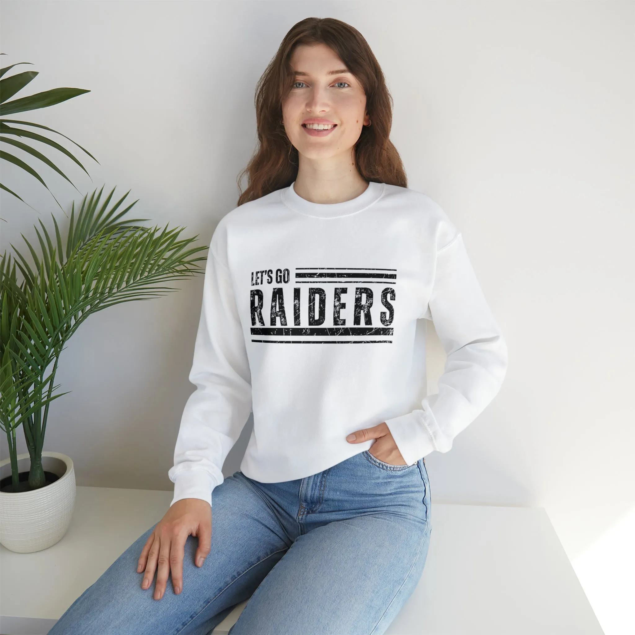 Let's Go Raiders Unisex Crewneck Sweatshirt