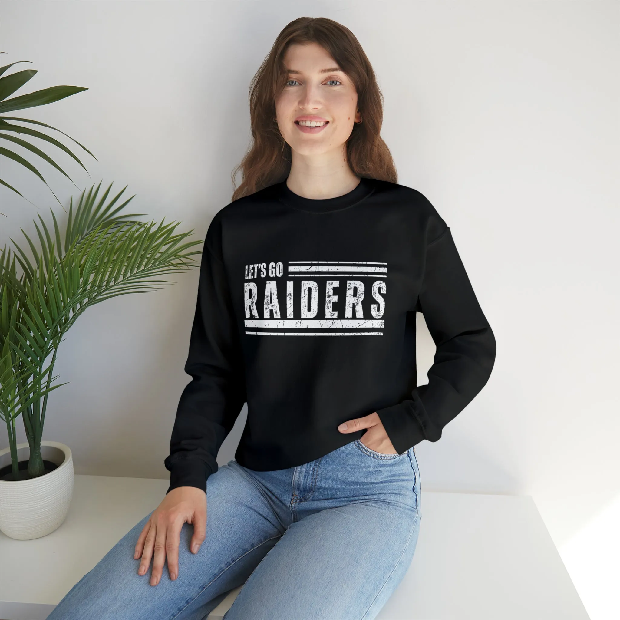 Let's Go Raiders Unisex Crewneck Sweatshirt