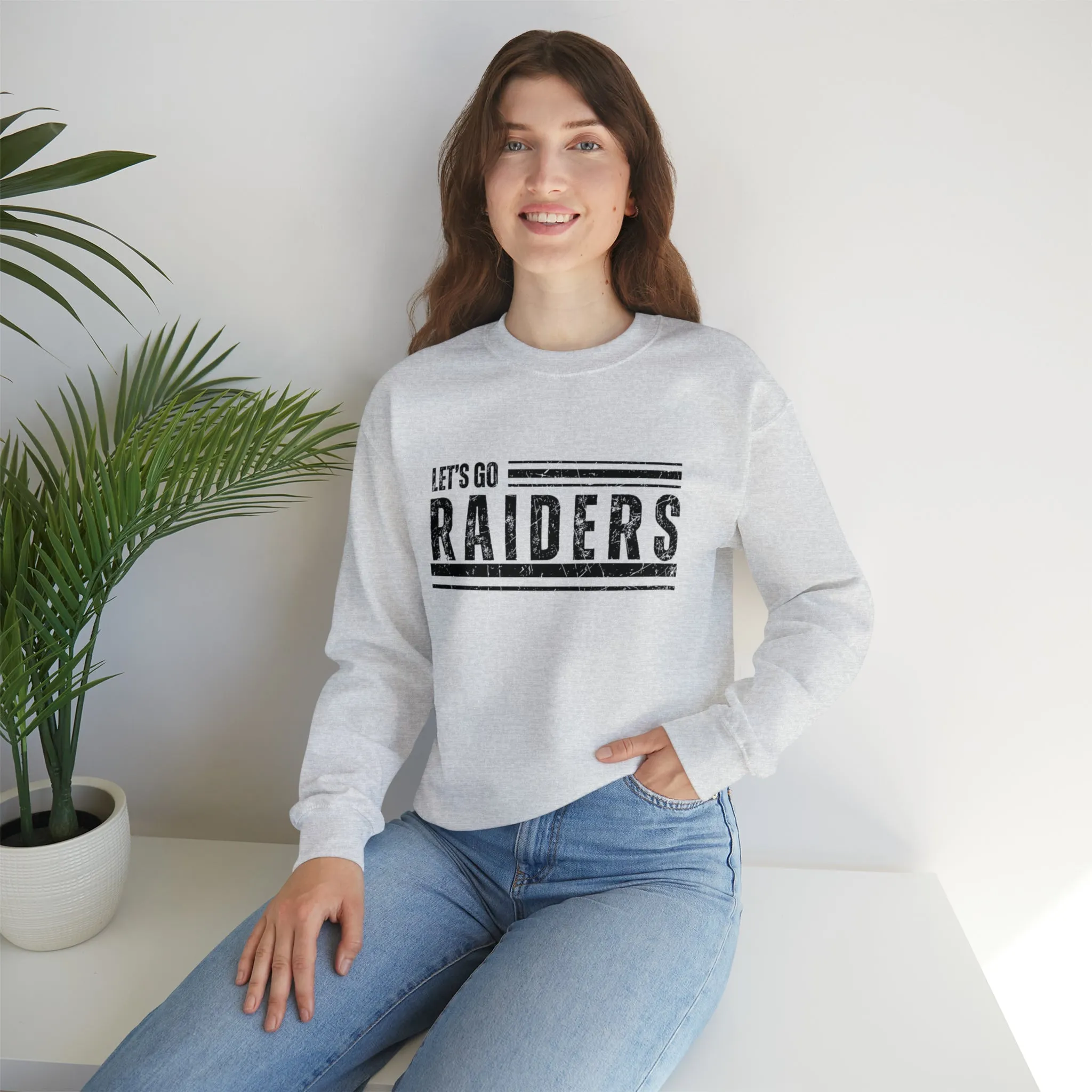 Let's Go Raiders Unisex Crewneck Sweatshirt